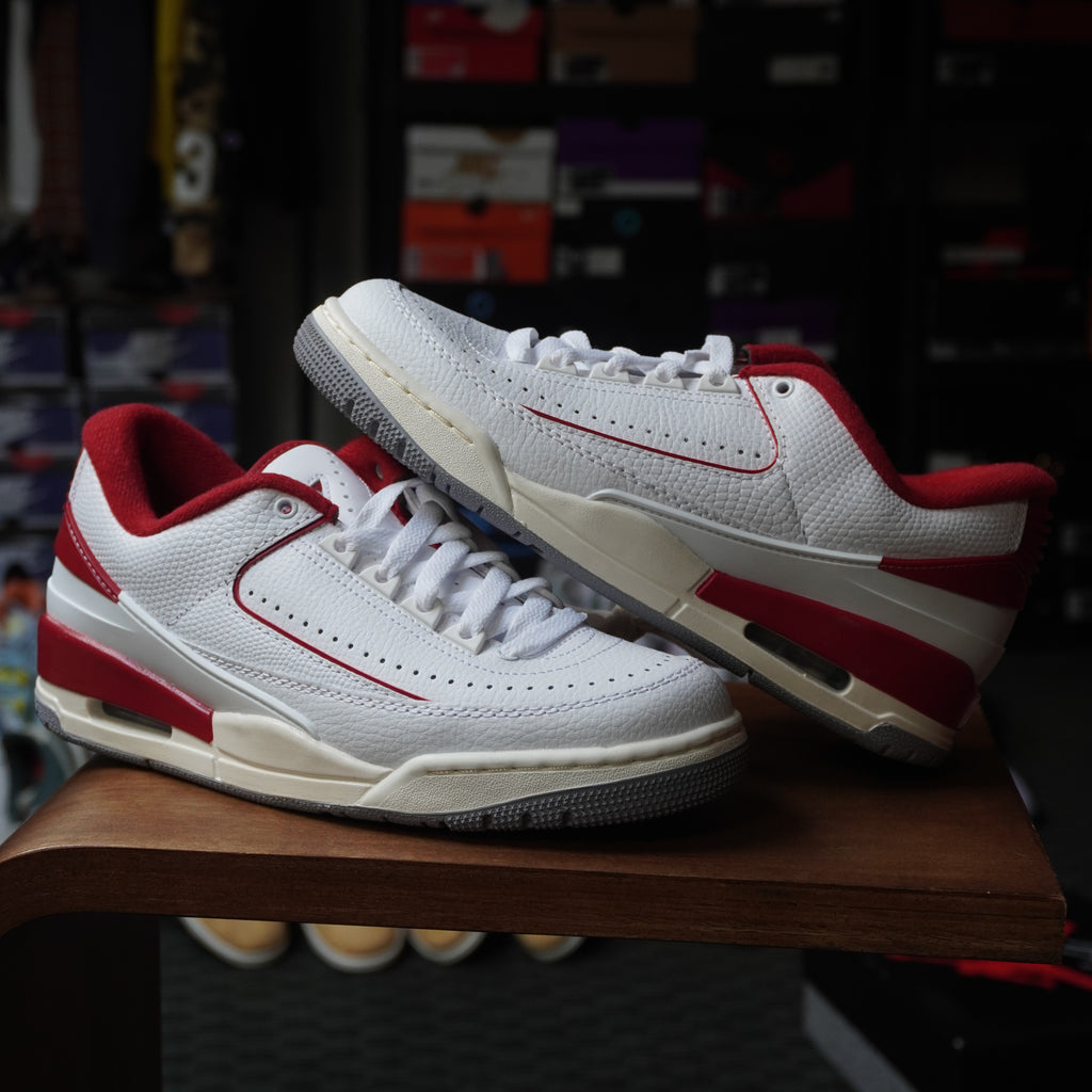 Jordan 2/3 White Varsity Red (GS)