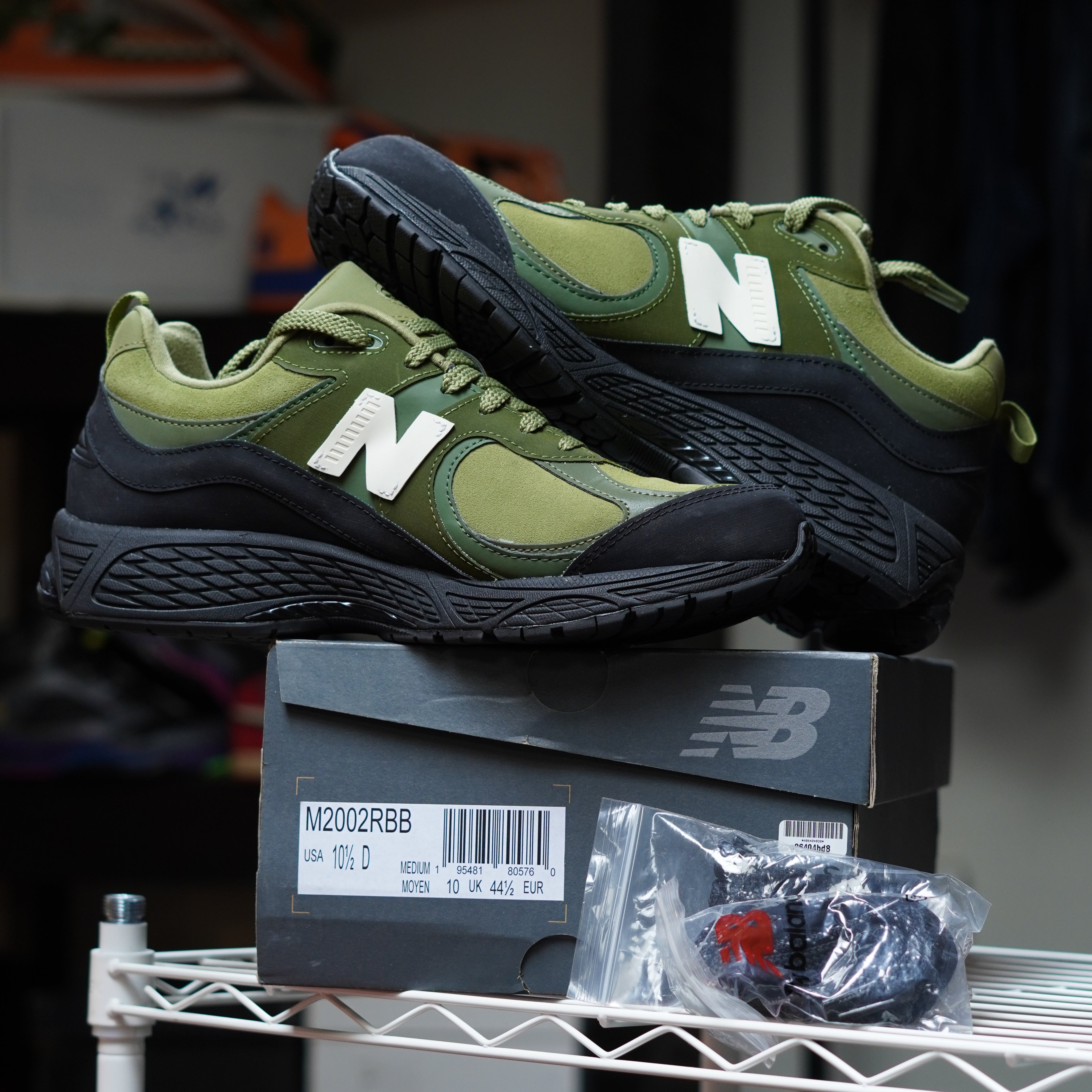 New Balance 2002R The Basement Moss Green
