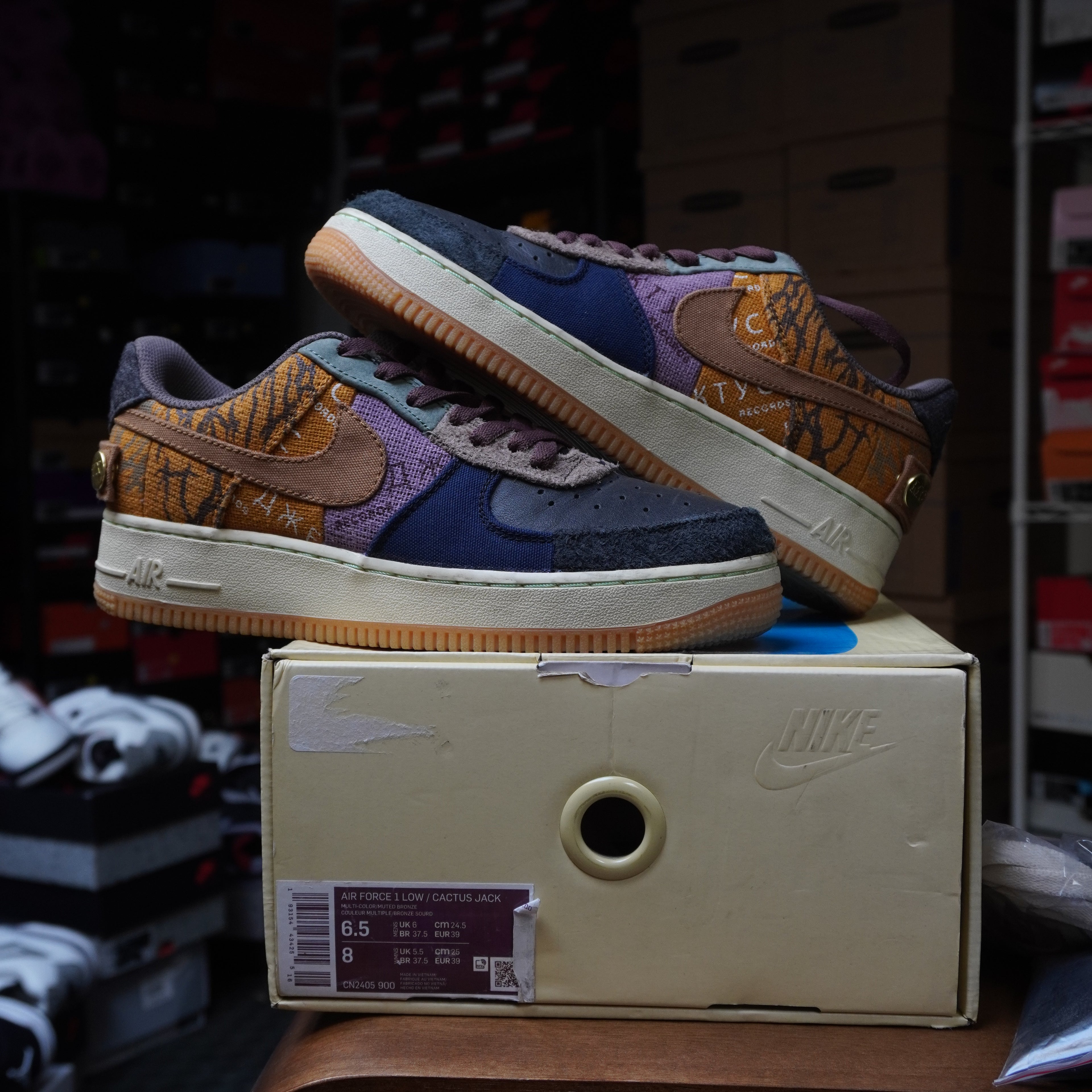 Nike Air Force 1 Low Travis Scott Cactus Jack
