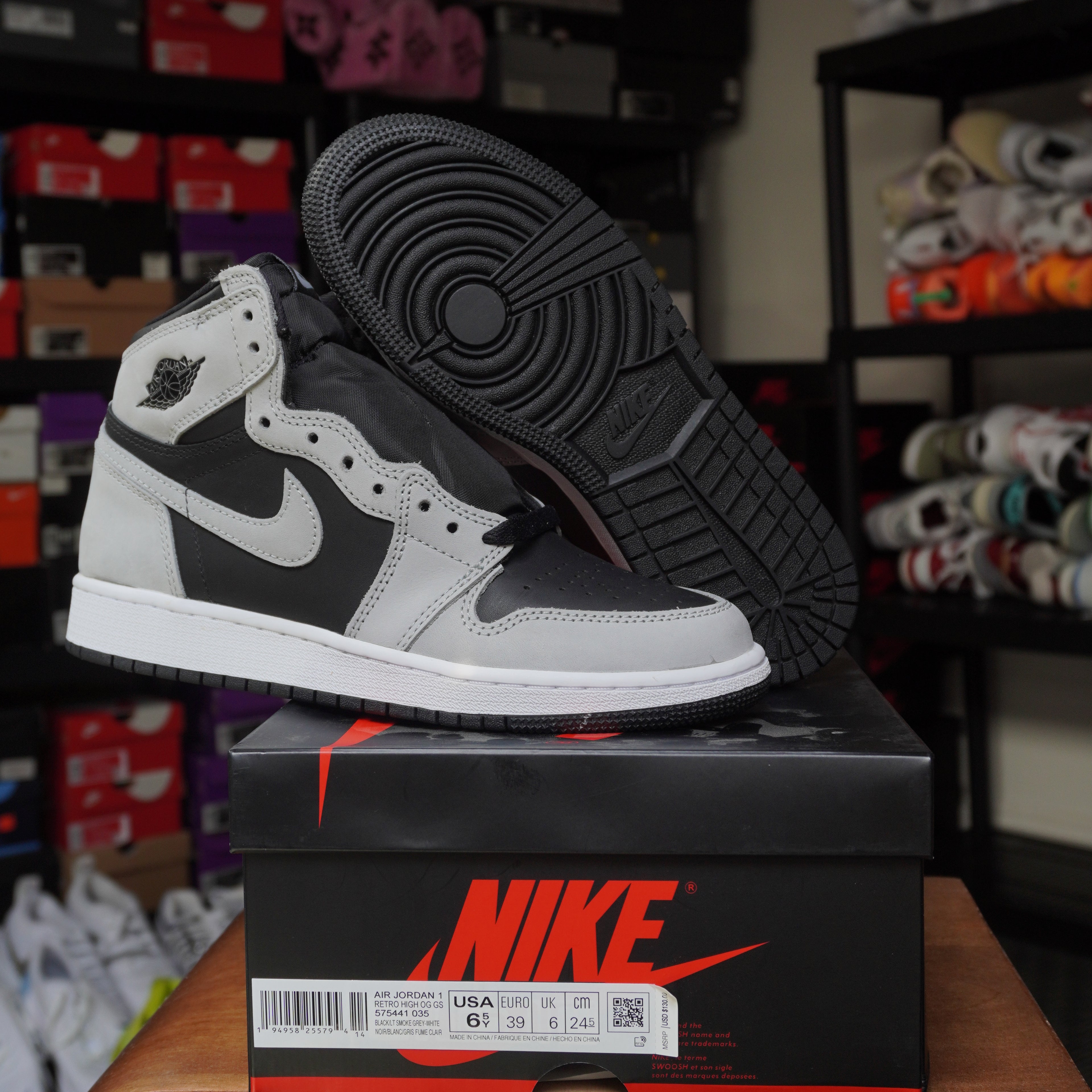 Jordan 1 Retro High Shadow 2.0 Grade School