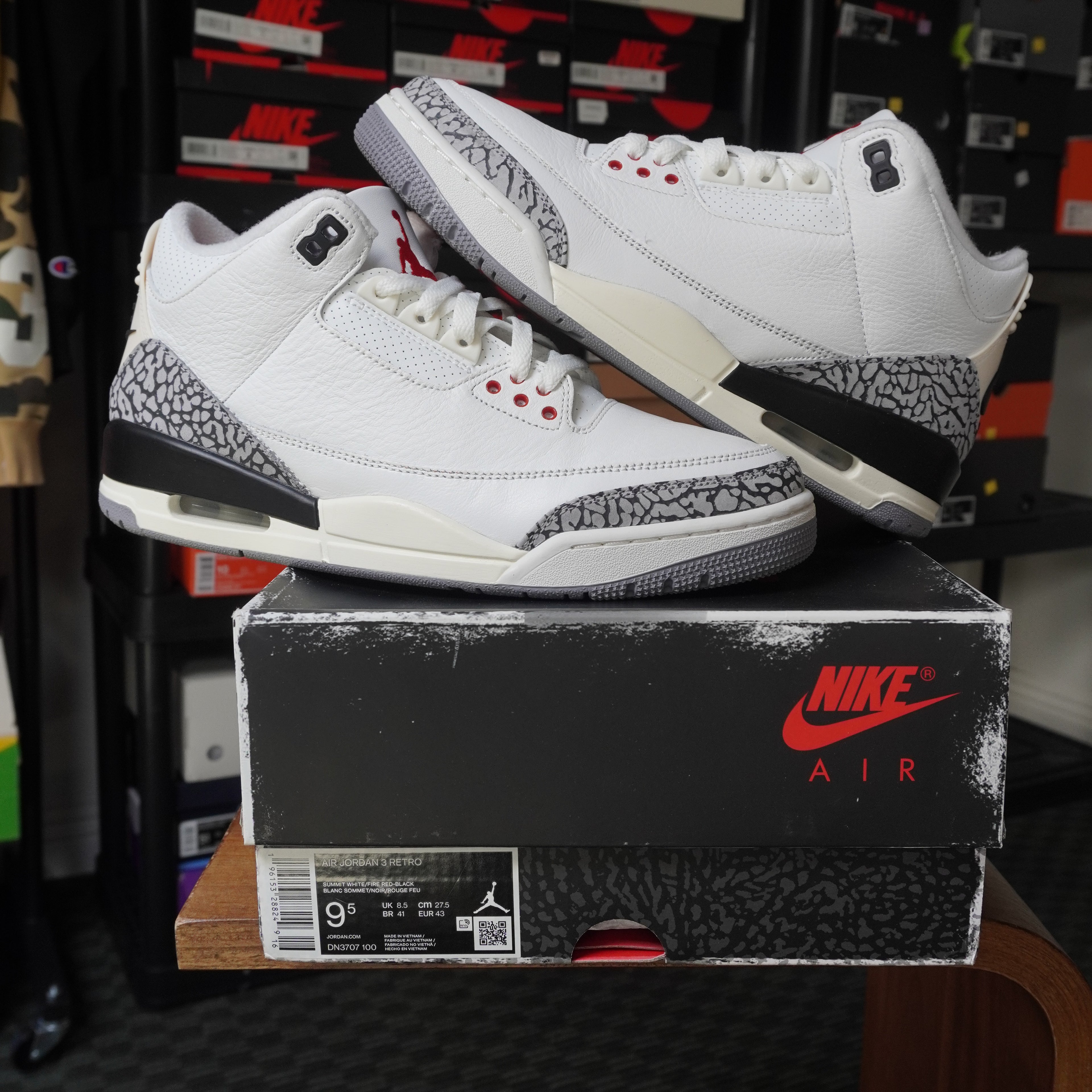 Jordan 3 Retro White Cement Reimagined