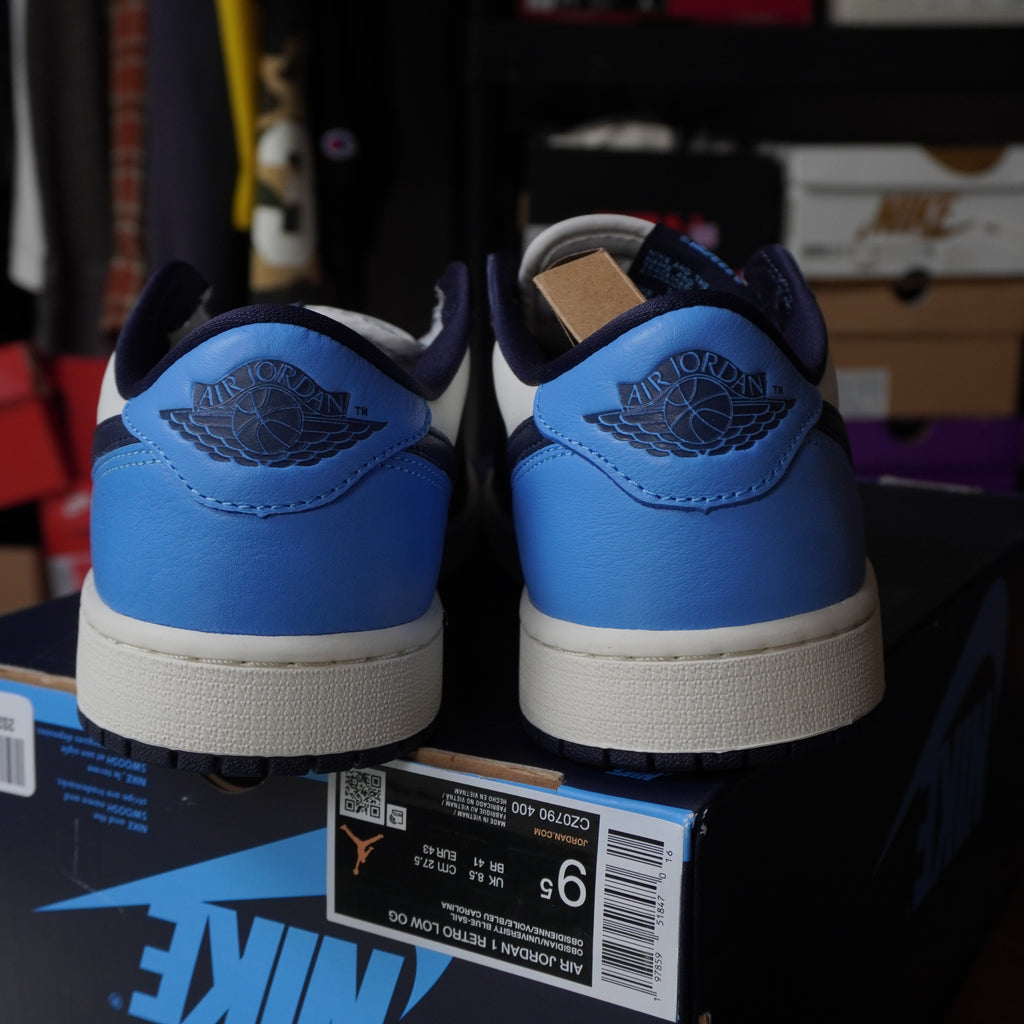 Air Jordan 1 Low OG Obsidian UNC