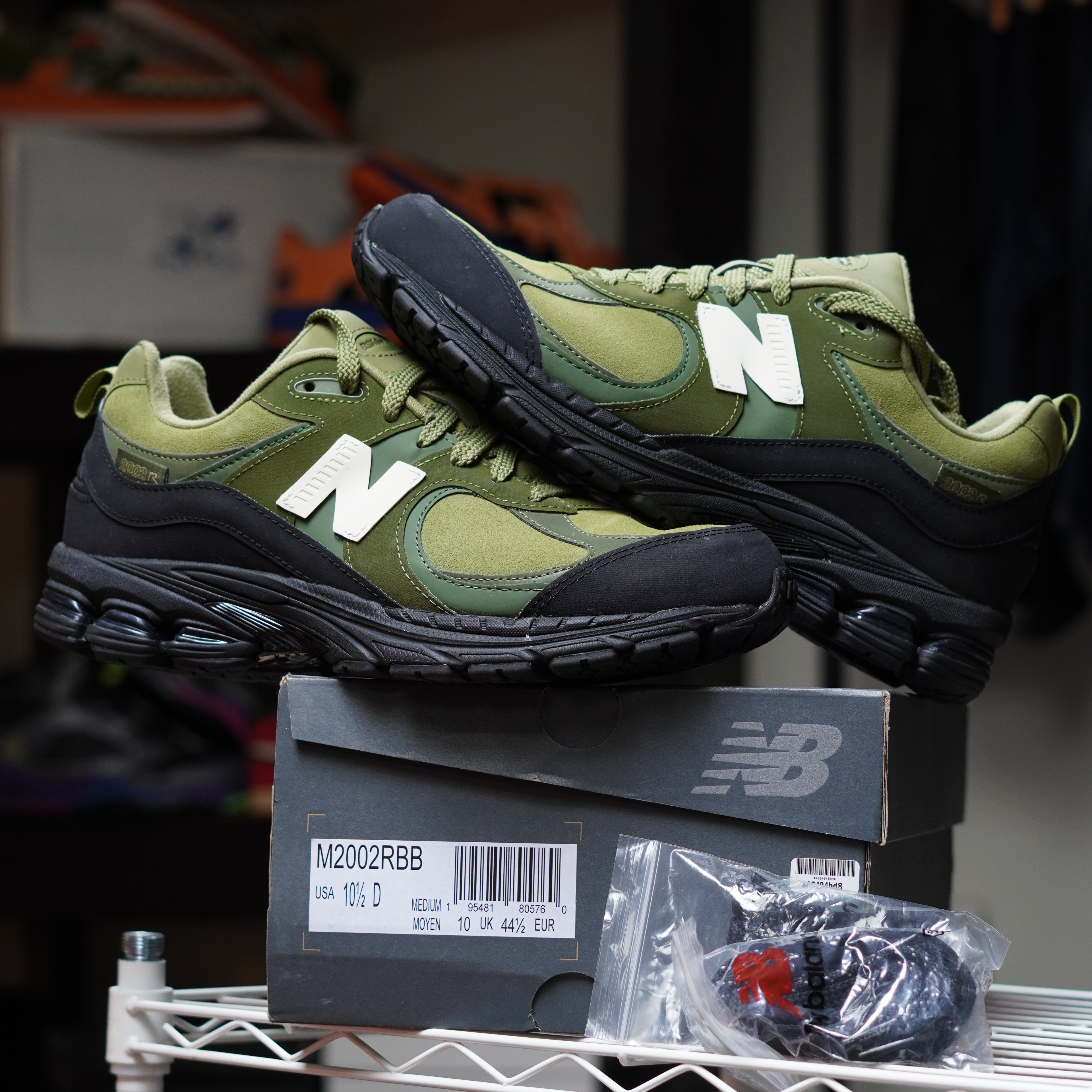 New Balance 2002R The Basement Moss Green