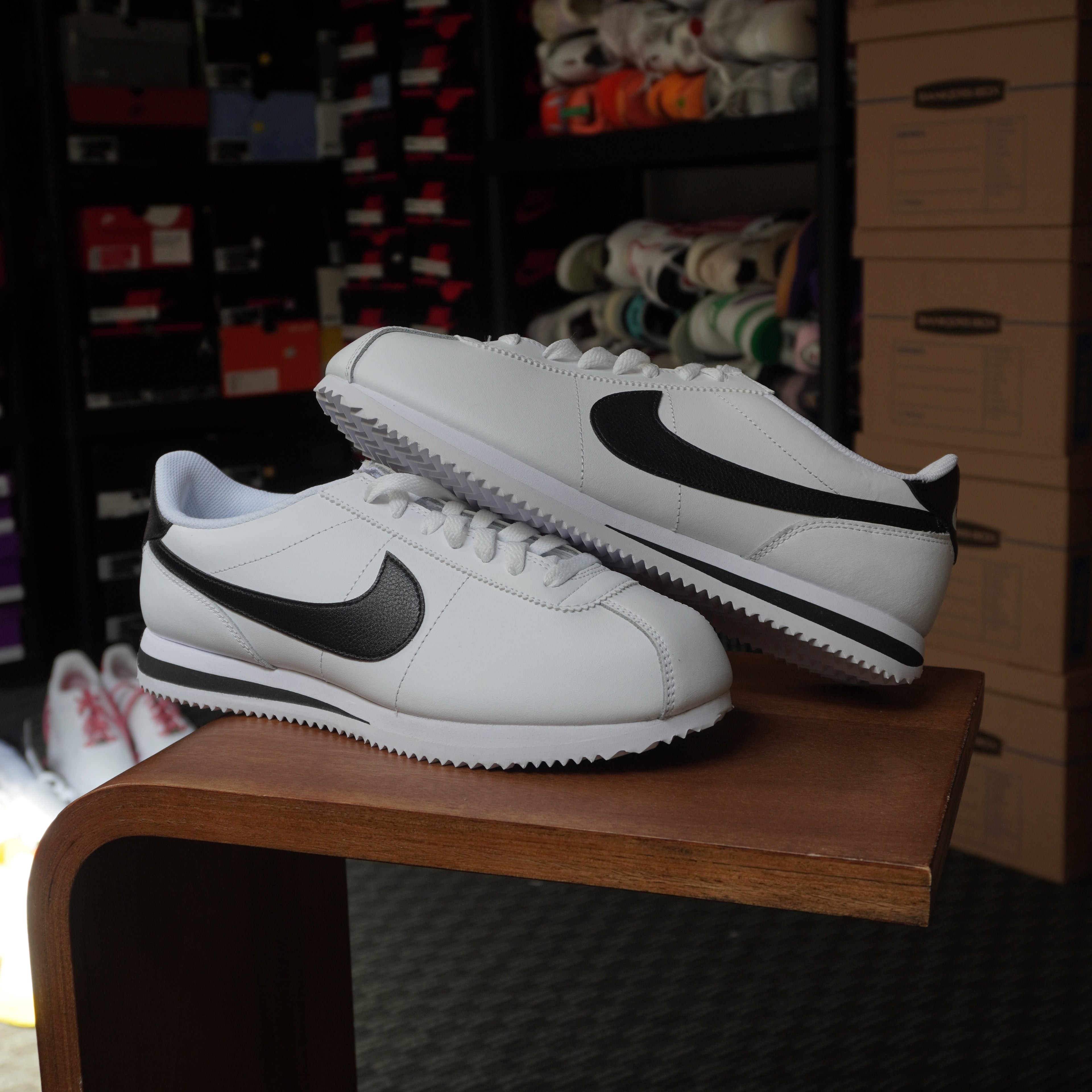 Nike Cortez White Black