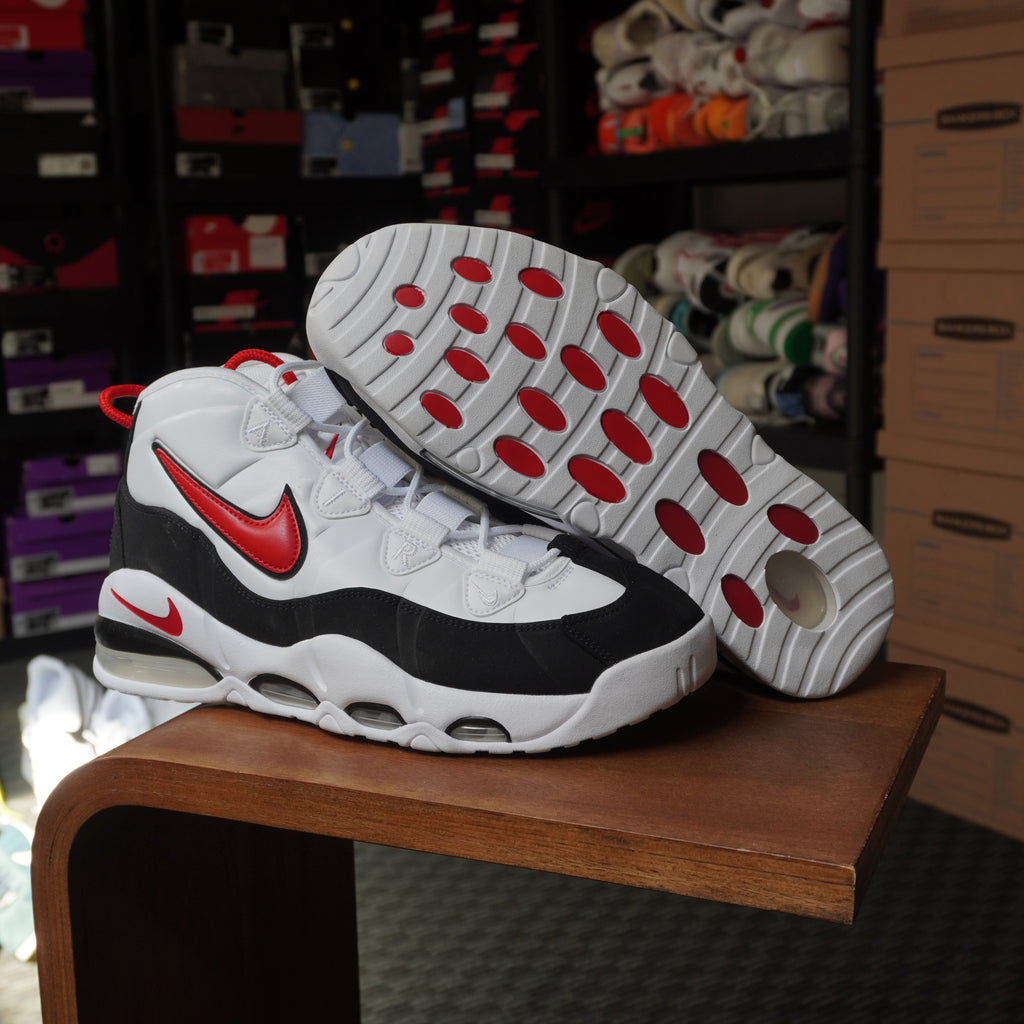 Nike Air Max Uptempo 95 White Red Black