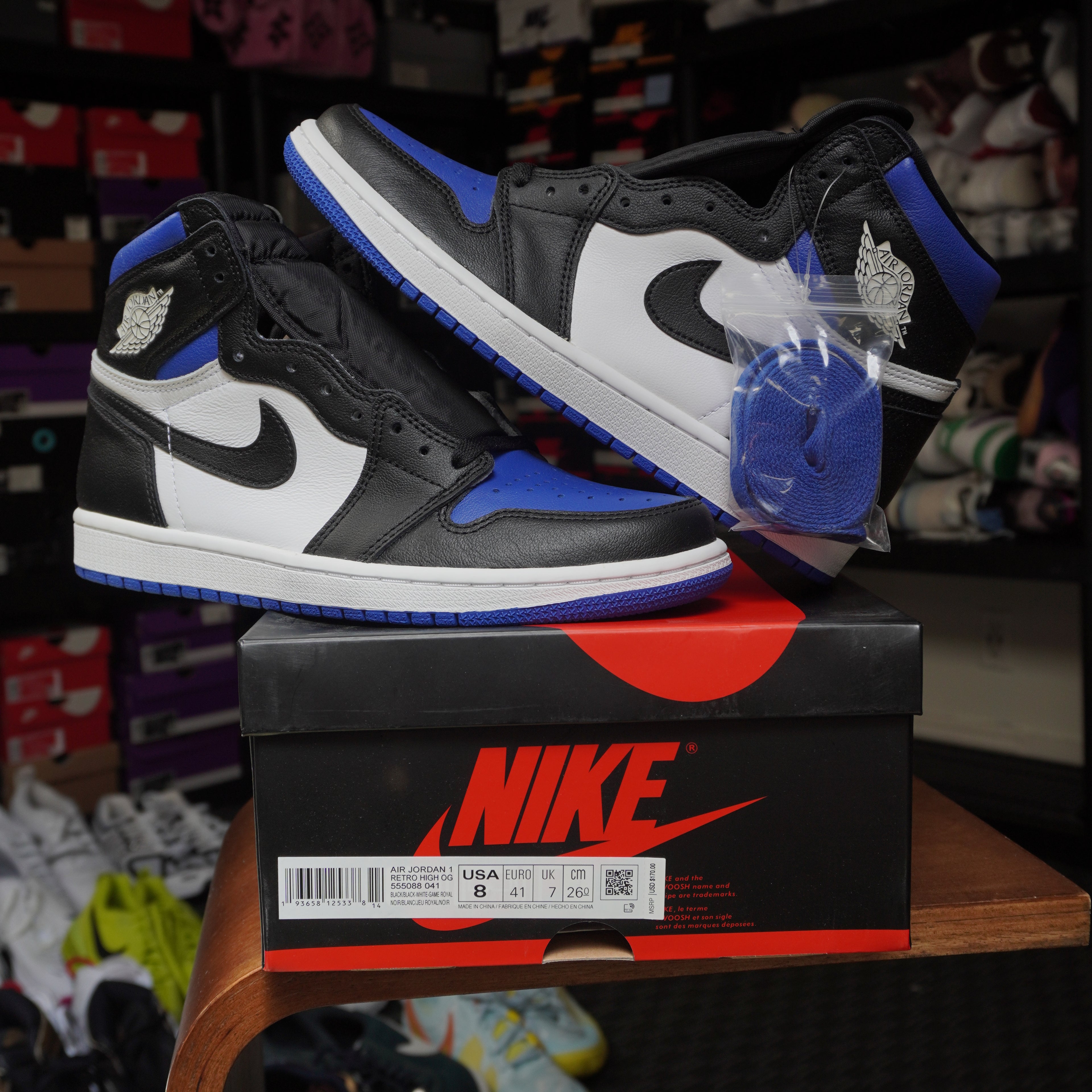 Jordan 1 Retro High Royal Toe