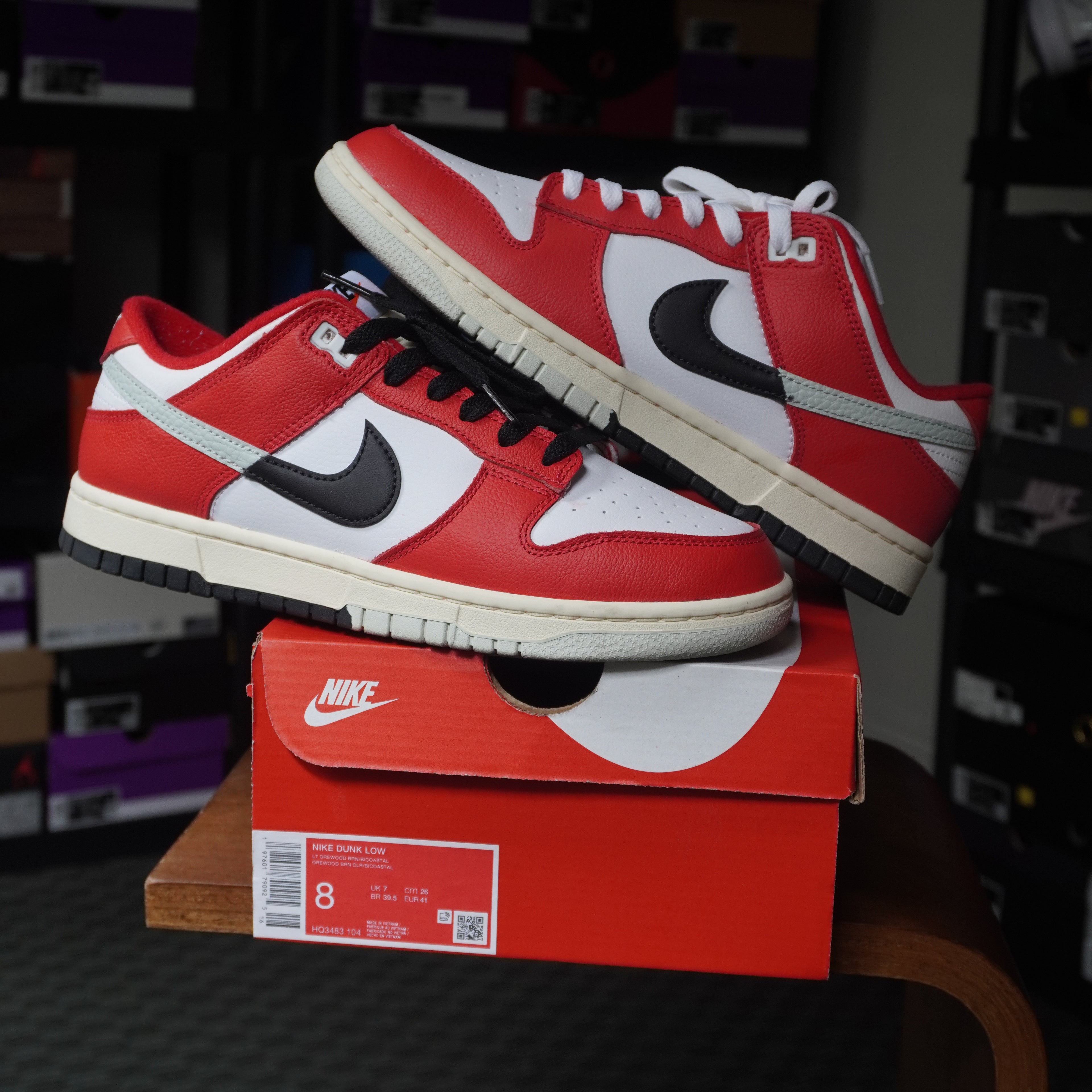 Nike Dunk Low Chicago Split
