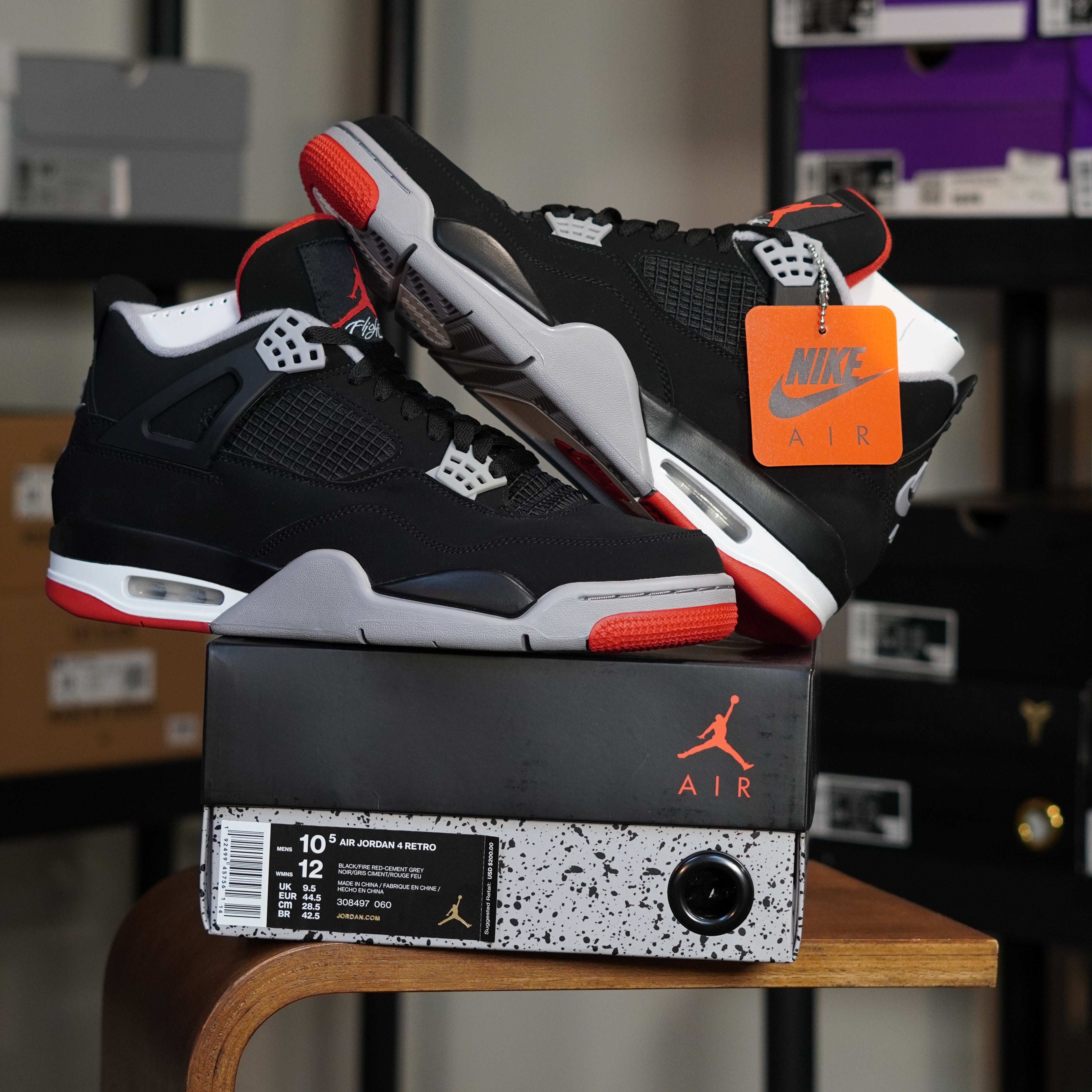 Jordan 4 Retro Bred (2019)