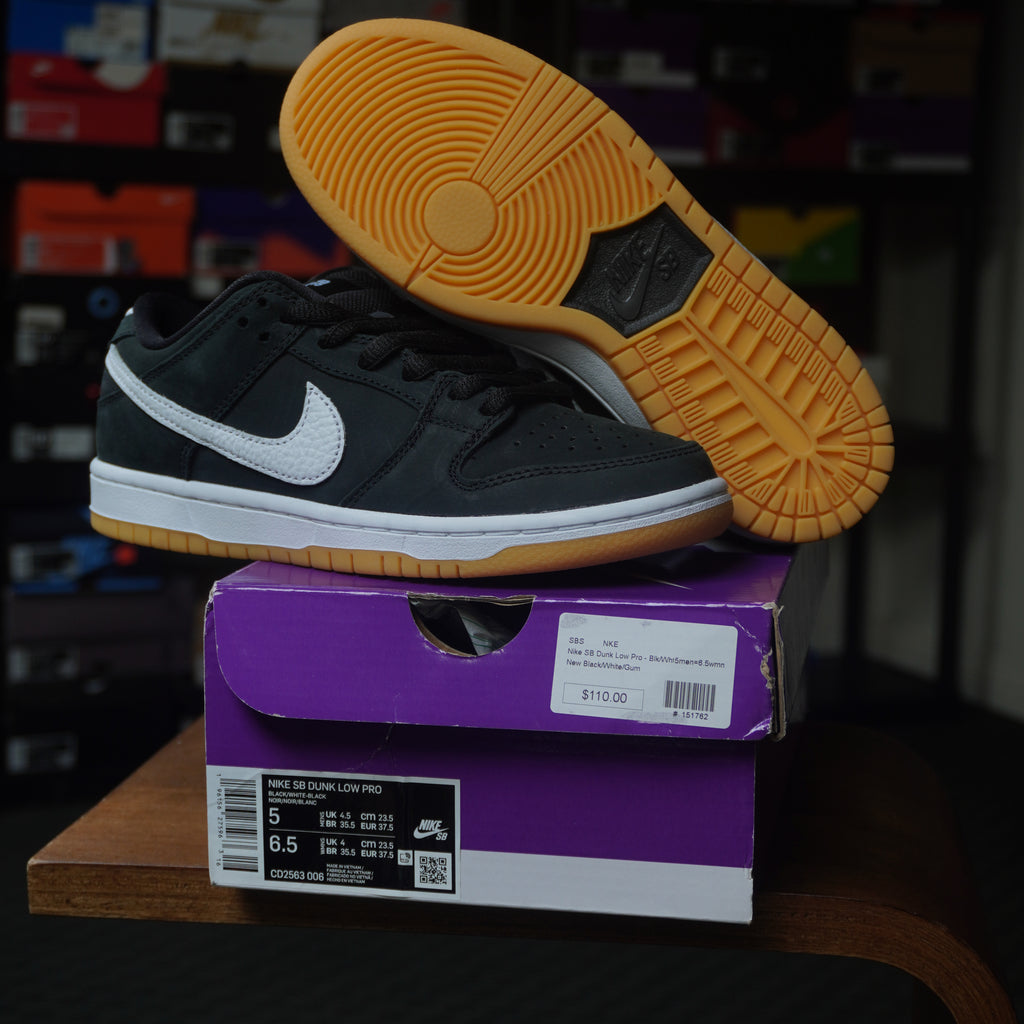 Nike SB Dunk Low Pro Black Gum