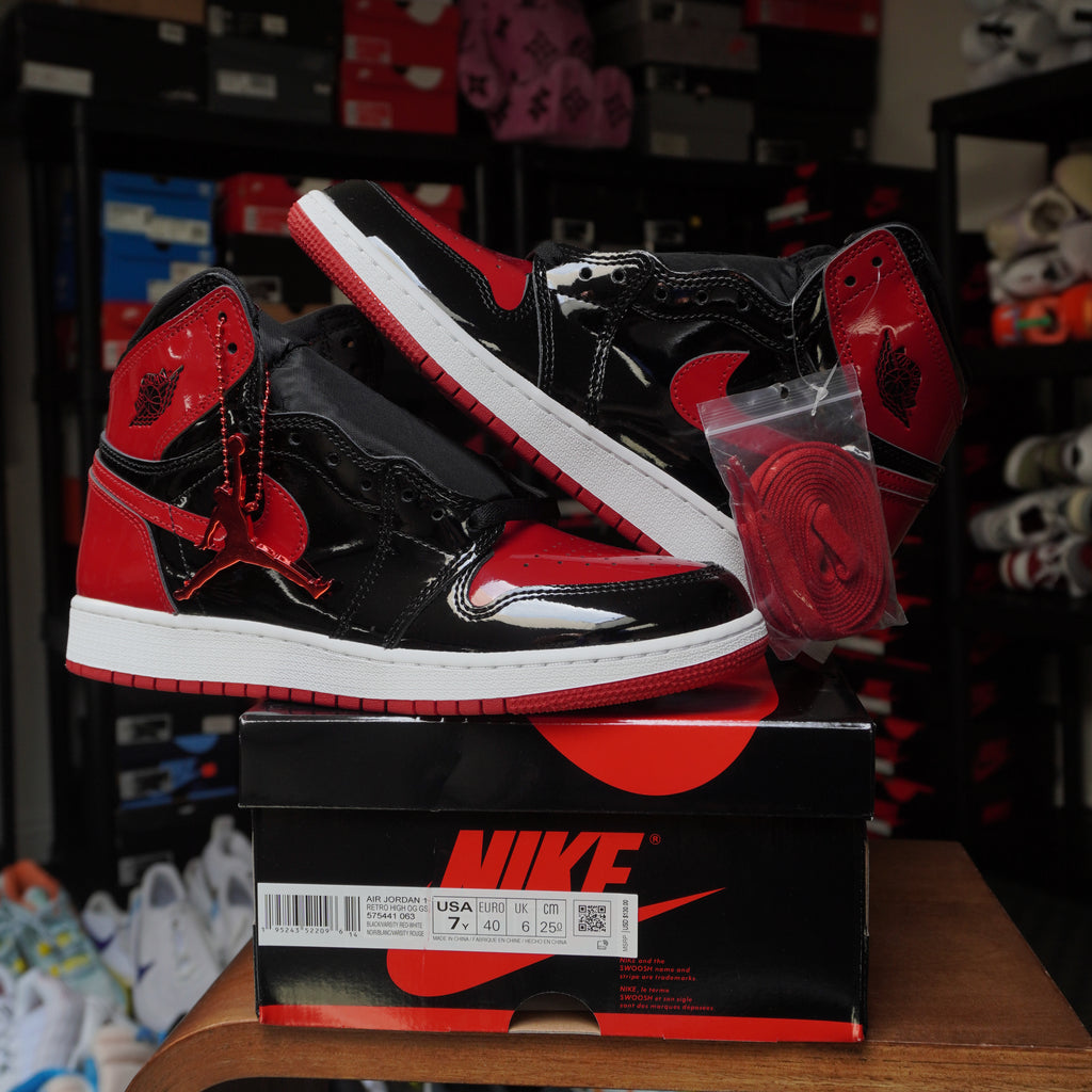 Jordan 1 Retro High OG Patent Bred (GS)