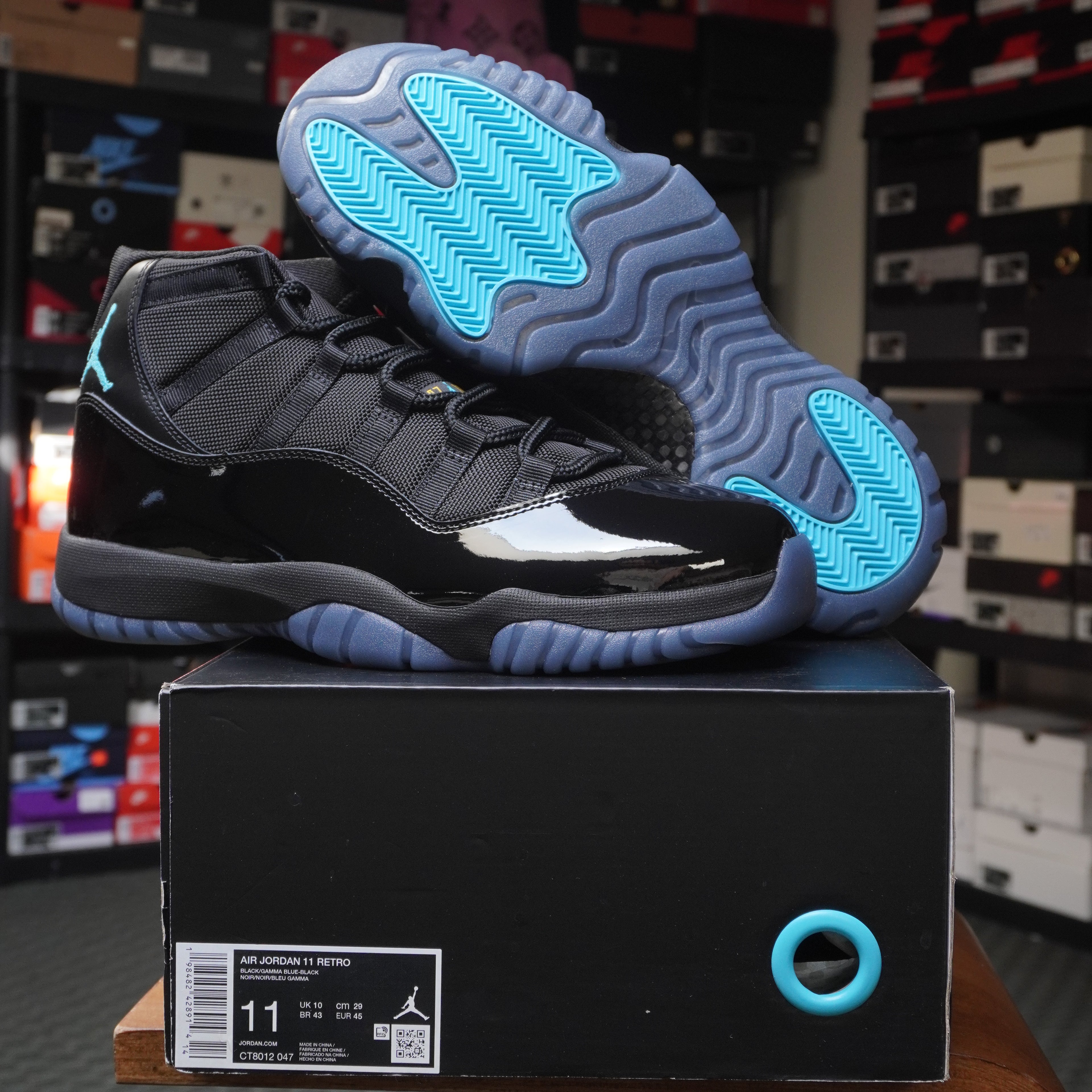 Jordan 11 Retro Gamma Blue (2025)