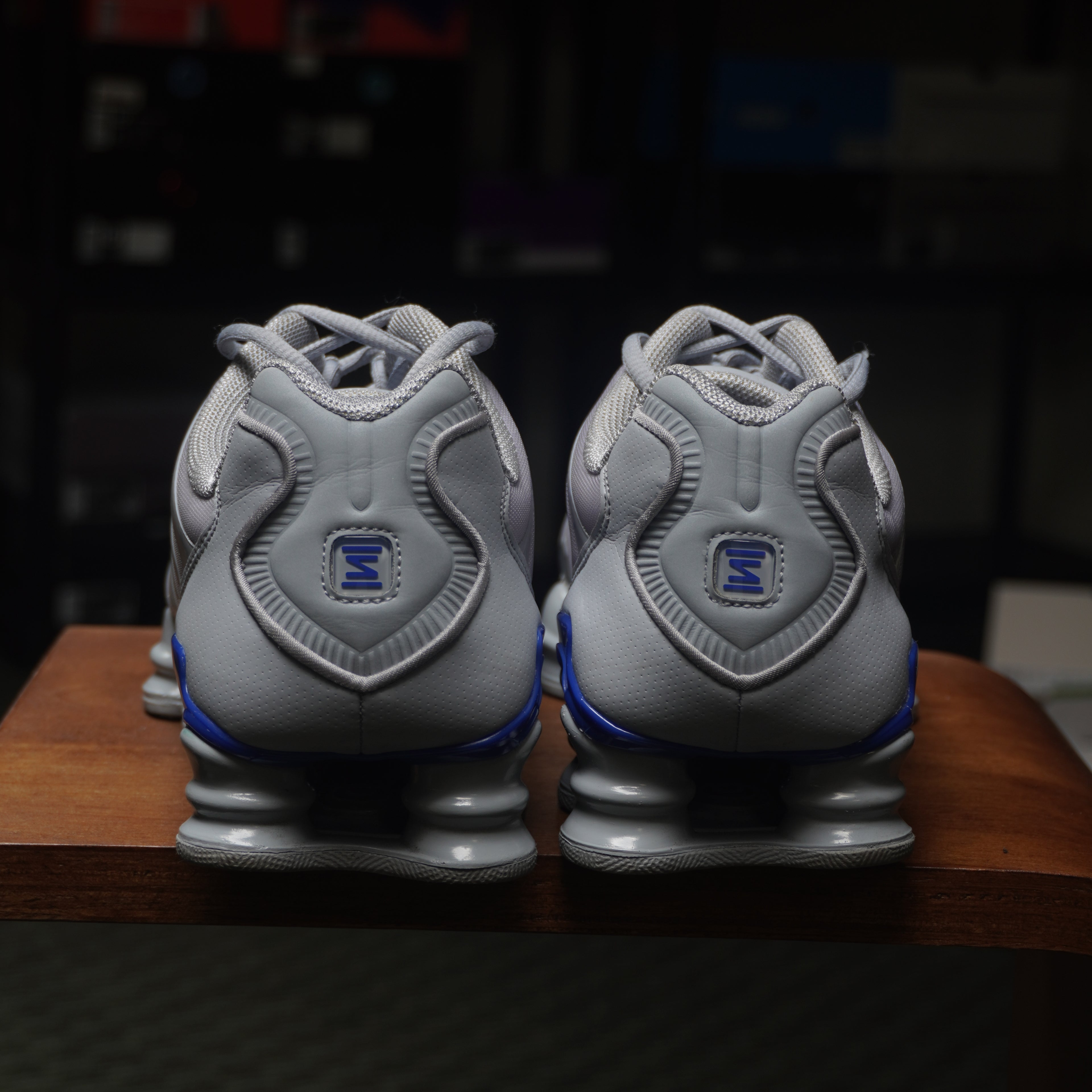 Nike Shox TL Wolf Grey Metallic Silver Blue