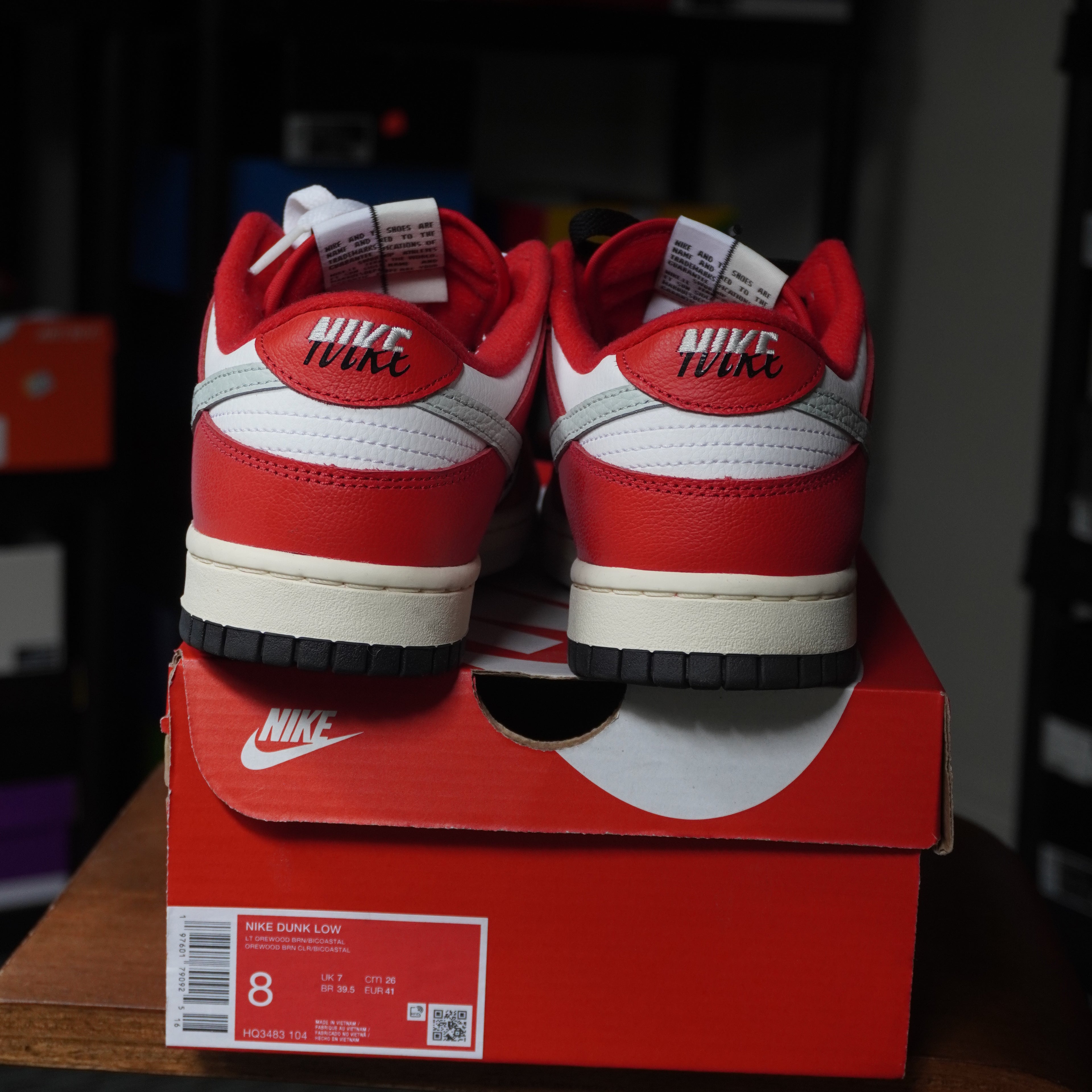 Nike Dunk Low Chicago Split