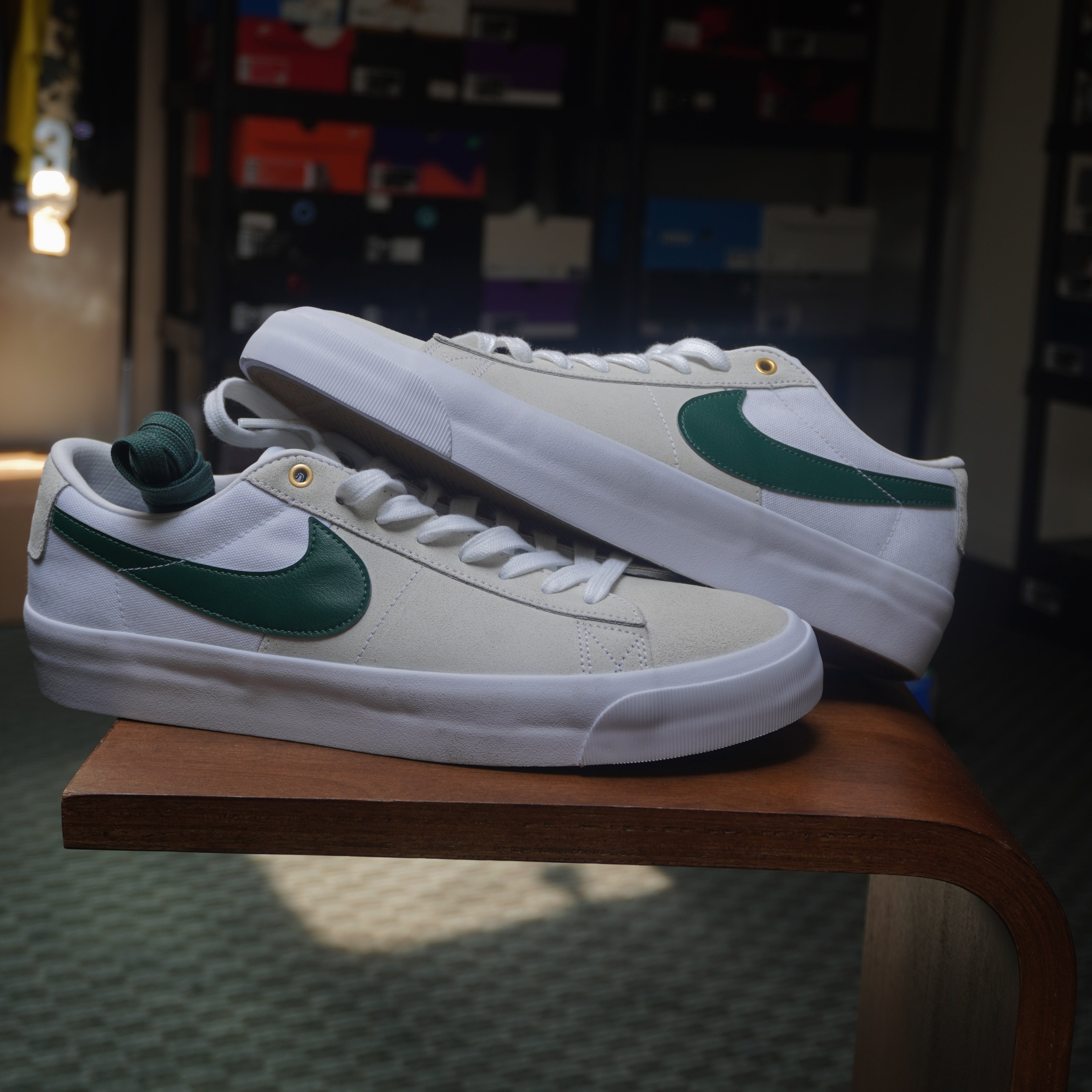 Nike SB Blazer Low GT White Green