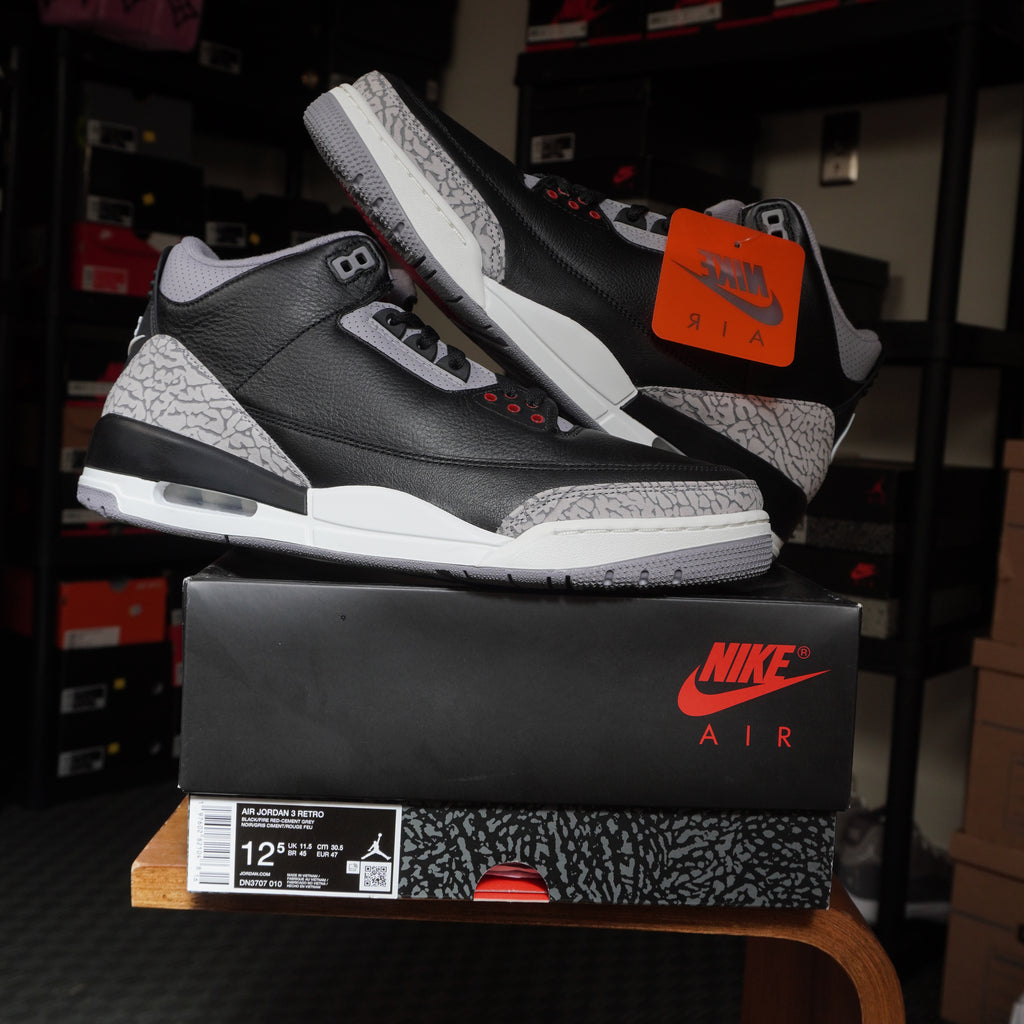 Jordan 3 Retro OG Black Cement (2024)