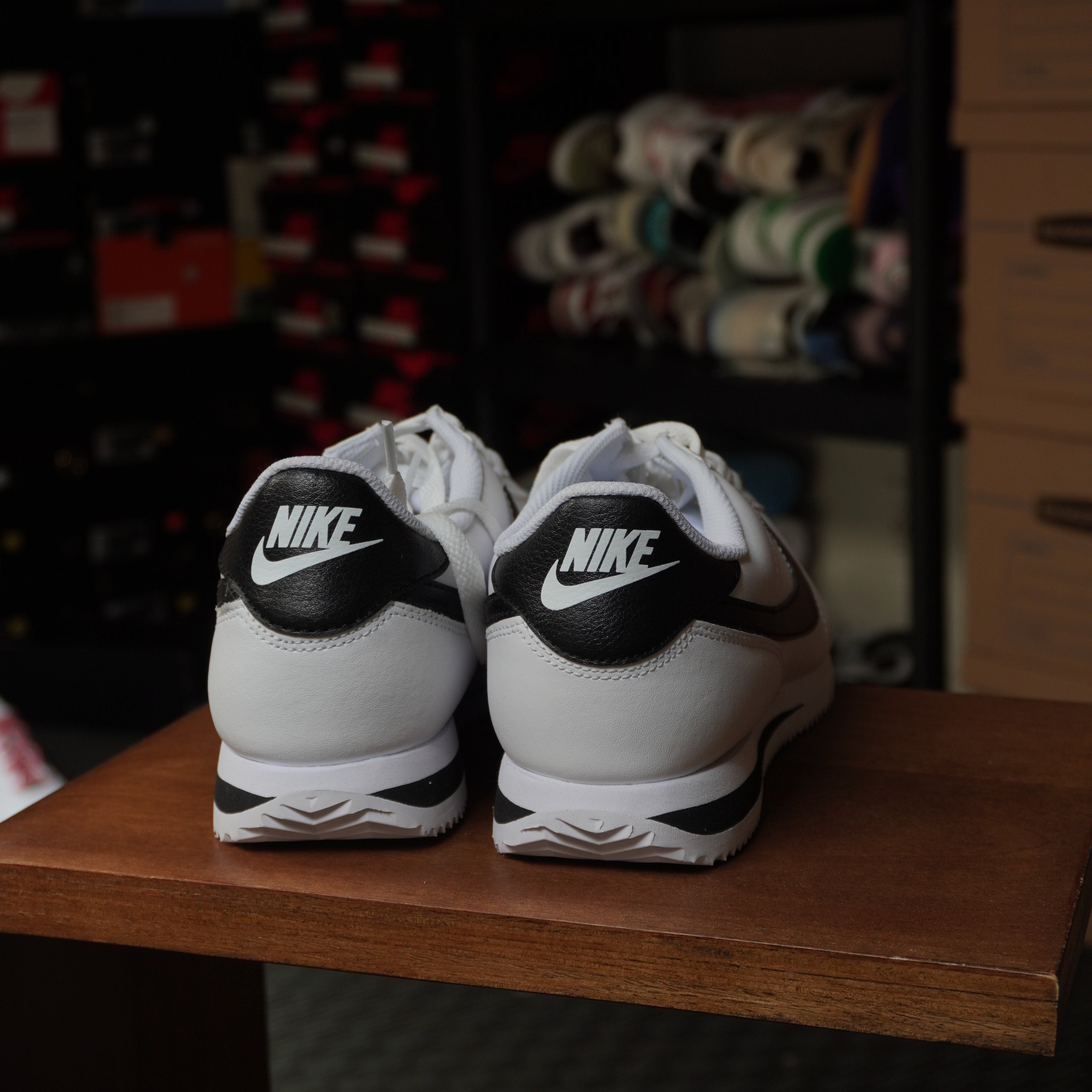 Nike Cortez White Black