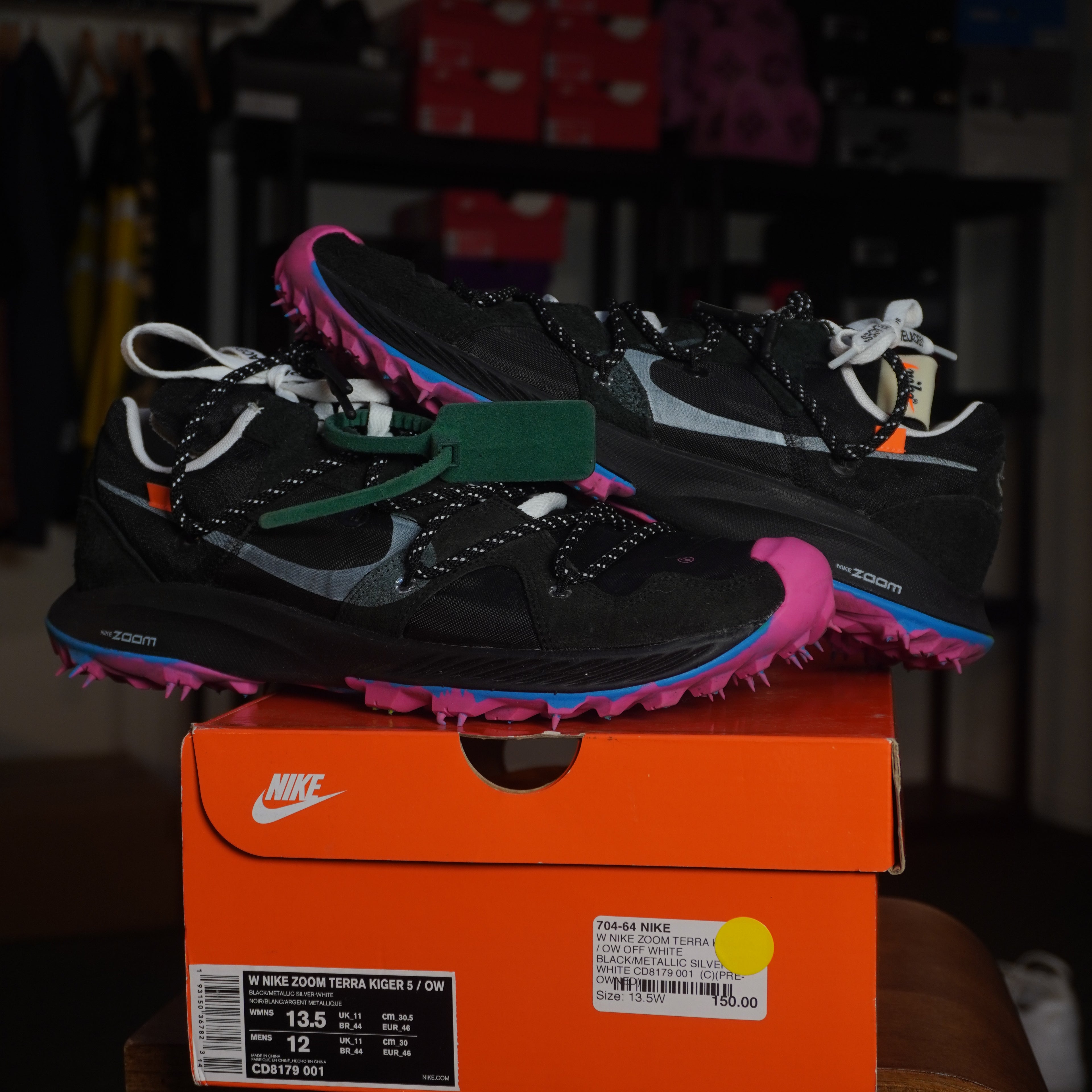 Nike Zoom Terra Kiger 5 Off-White Black (Women's)