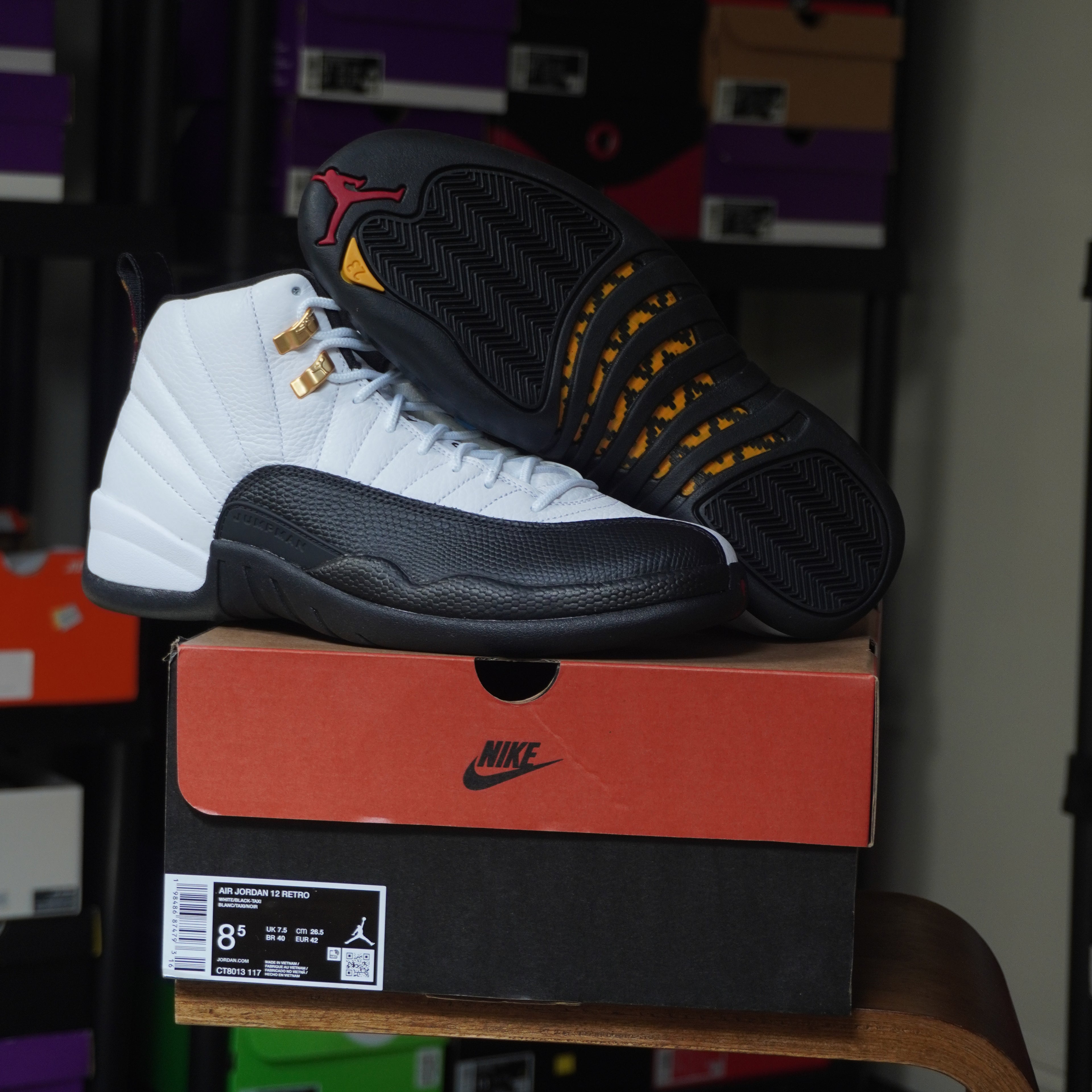 Jordan 12 Retro Taxi (2025)