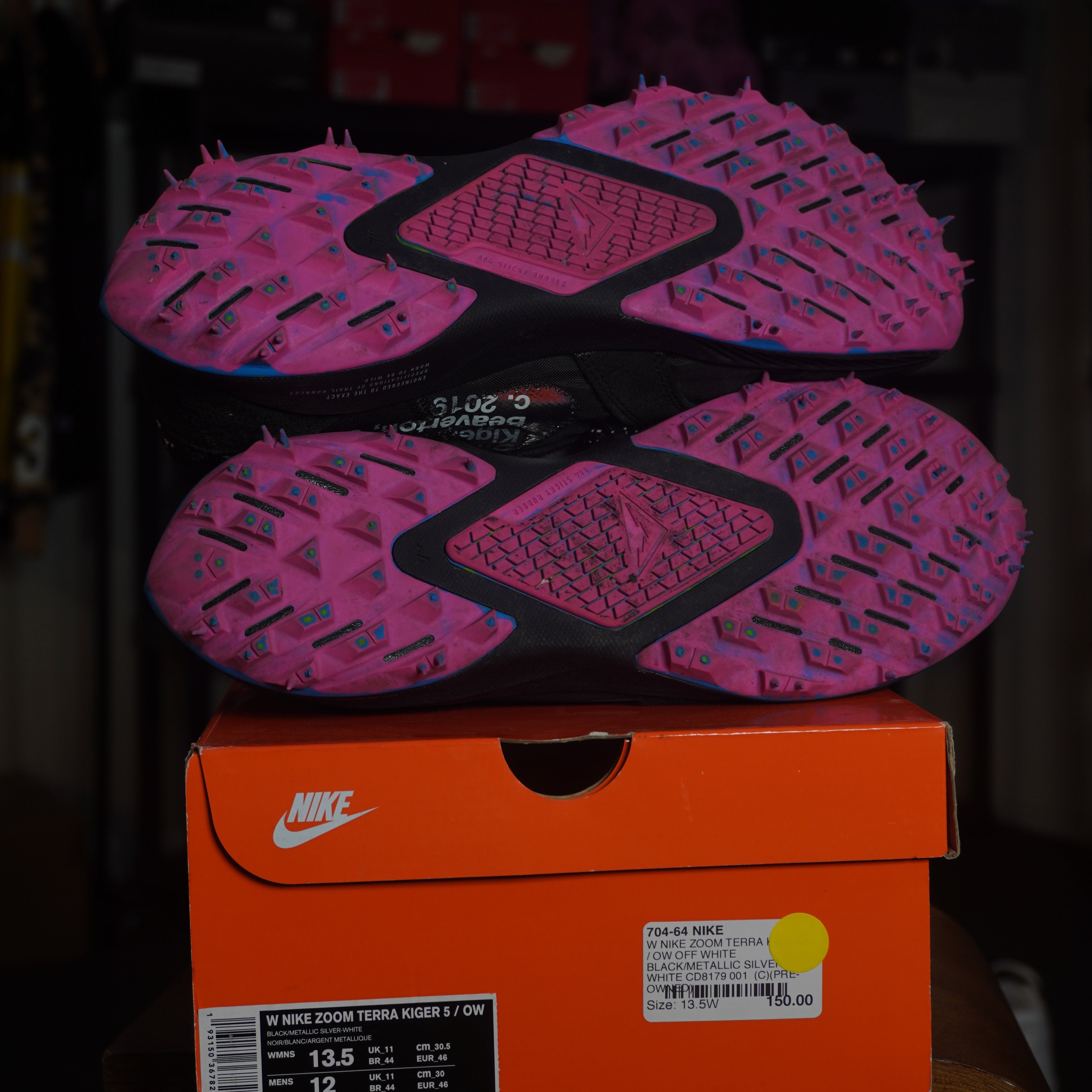 Nike Zoom Terra Kiger 5 Off-White Black (Women's)