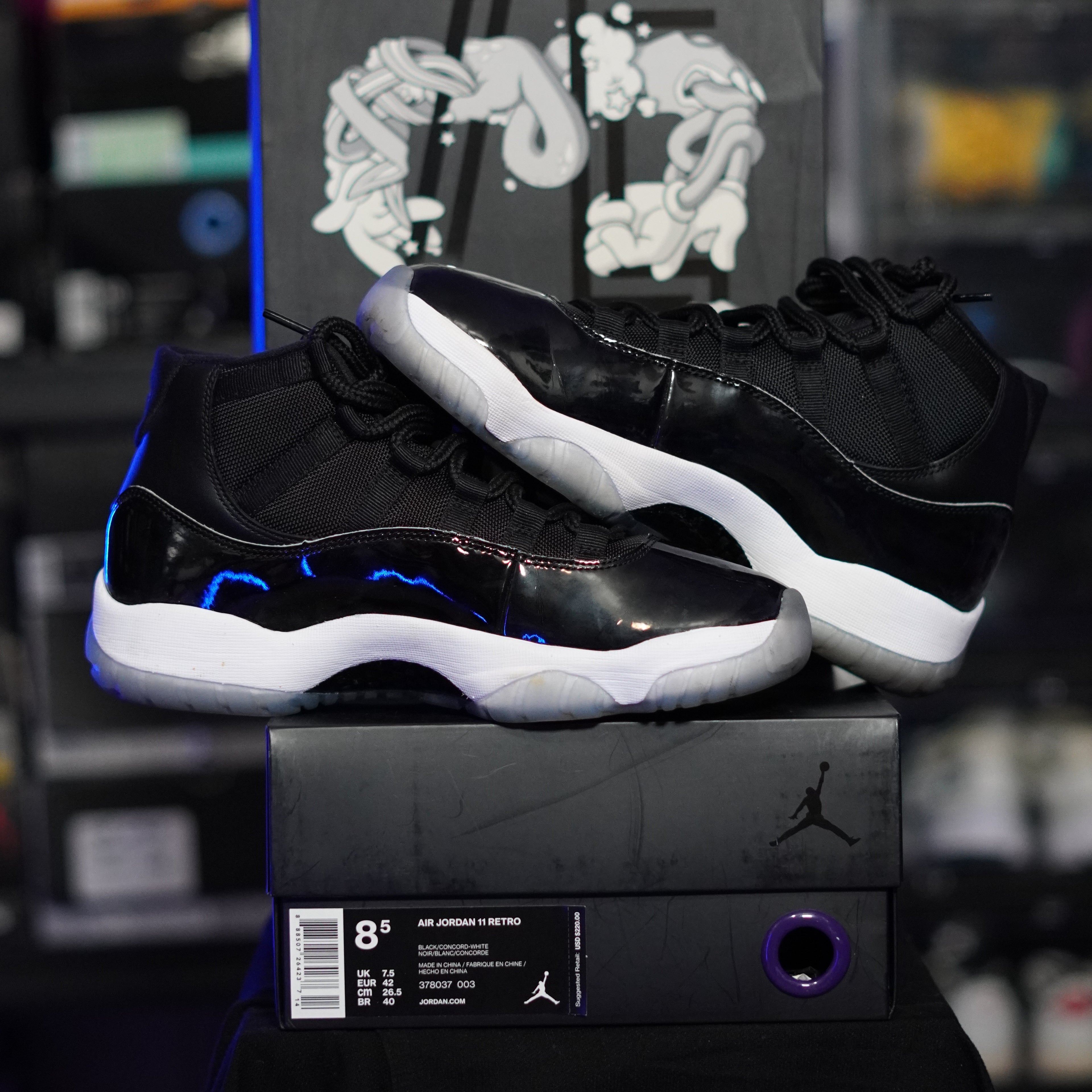 Jordan 11 Retro Space Jam (2016) CLEAN