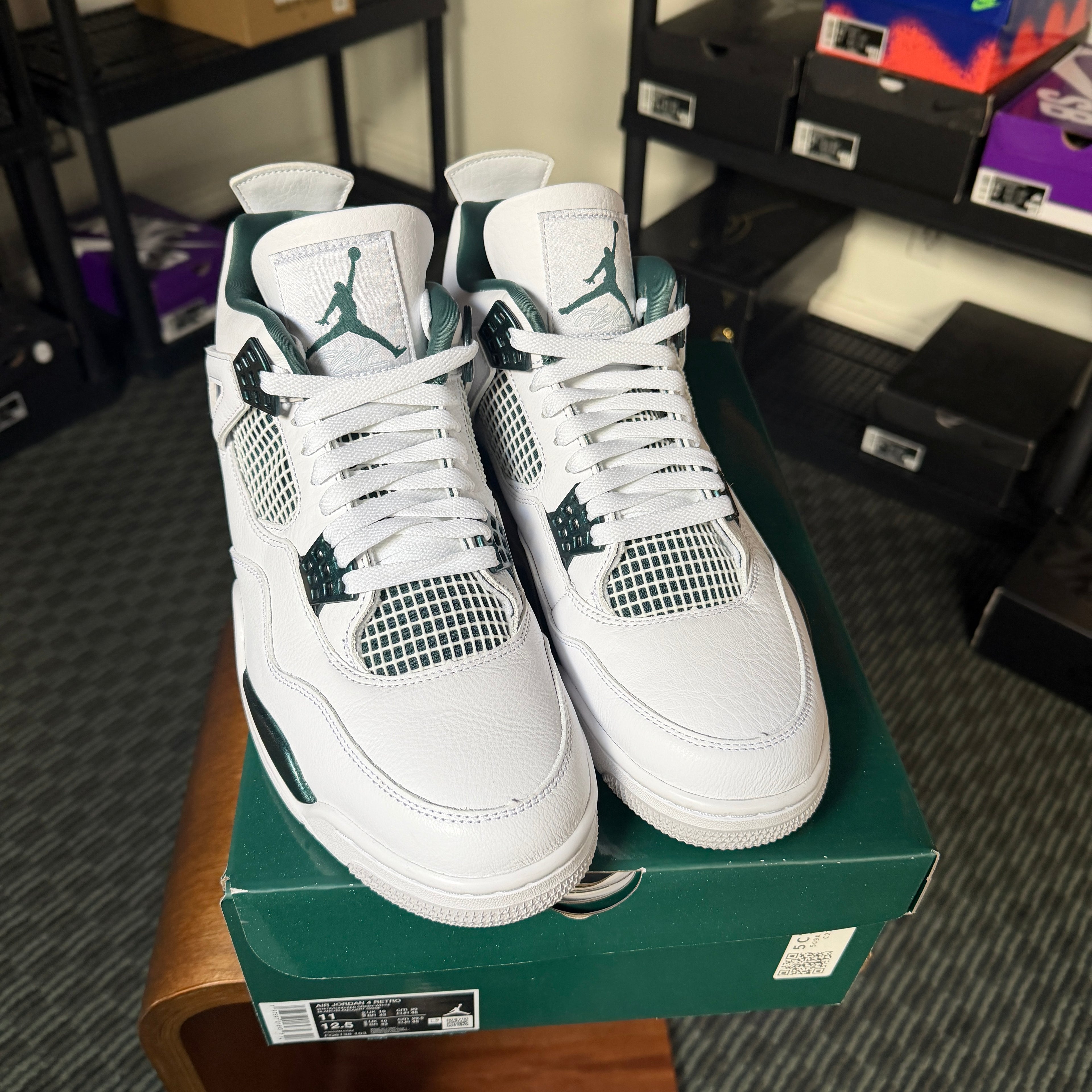Jordan 4 Retro Oxidized Green