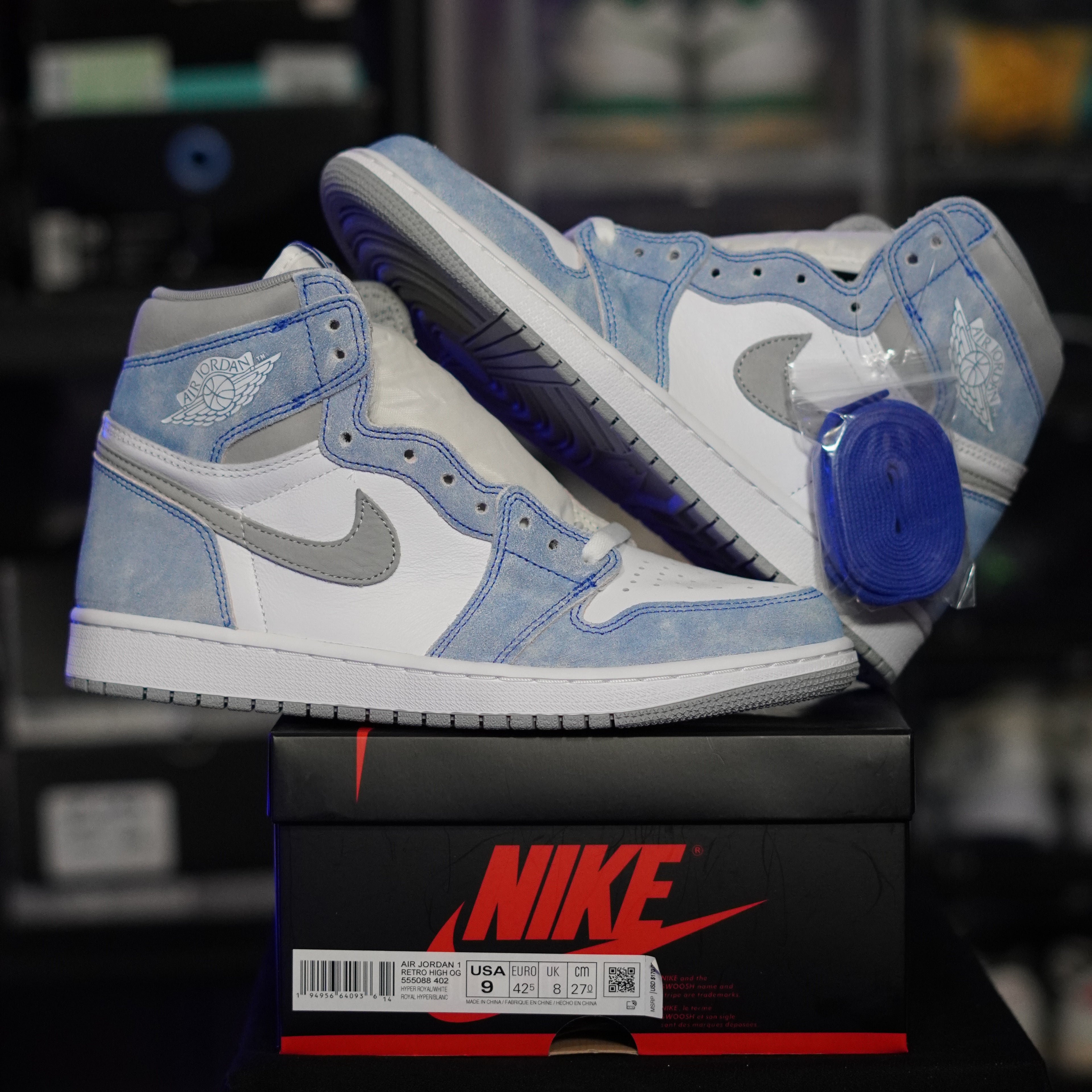 Jordan 1 Retro High OG Hyper Royal