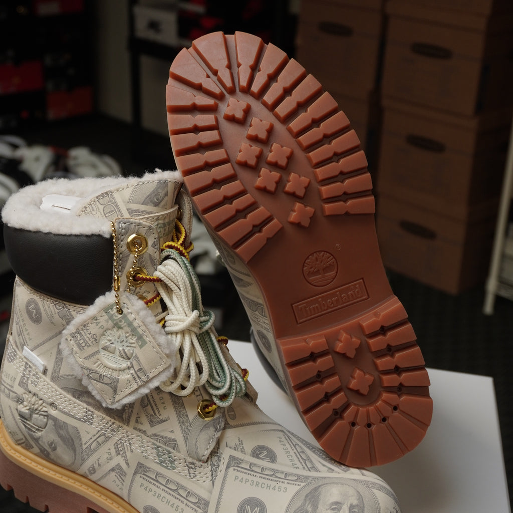 Timberland 6" Premium Waterproof Boot Supreme x MM6 Maison Margiela $100 Bills