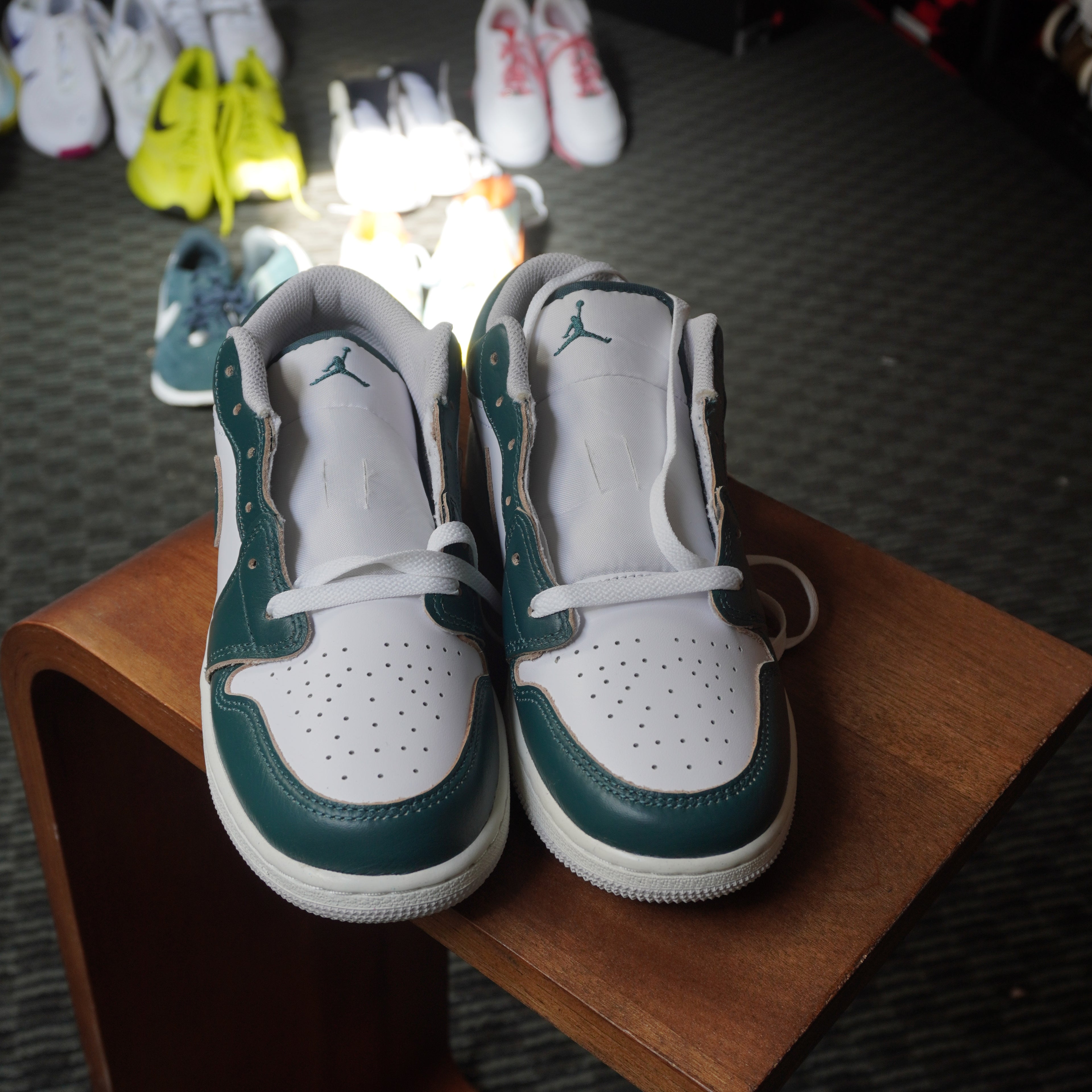 Jordan 1 Low SE Oxidized Green (GS)
