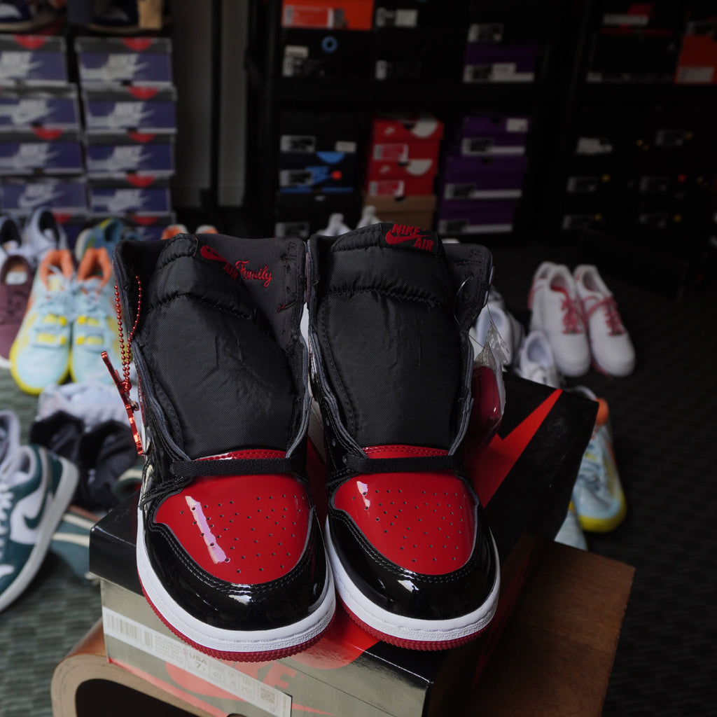 Jordan 1 Retro High OG Patent Bred (GS)
