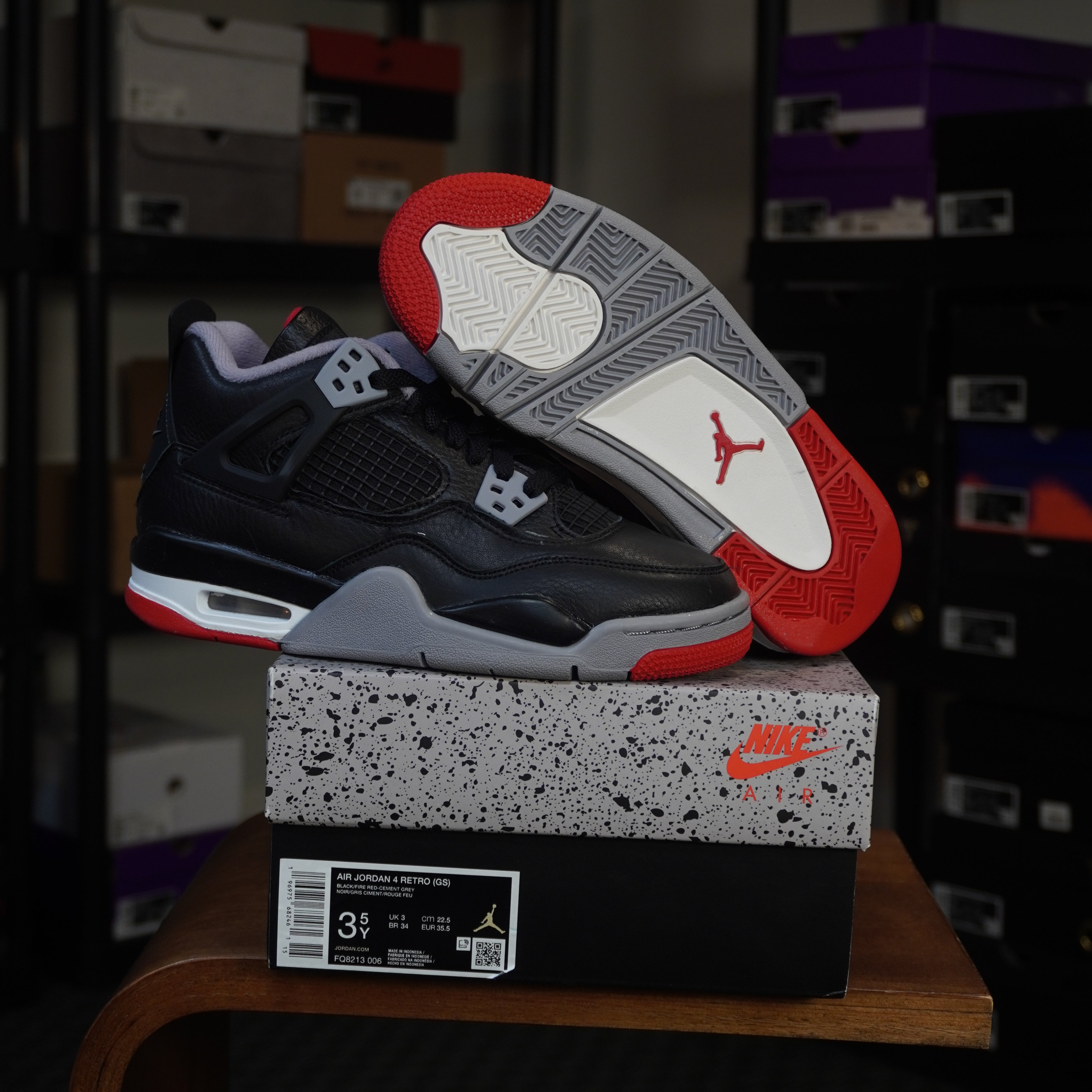 Air Jordan 4 Bred Reimagined (GS)