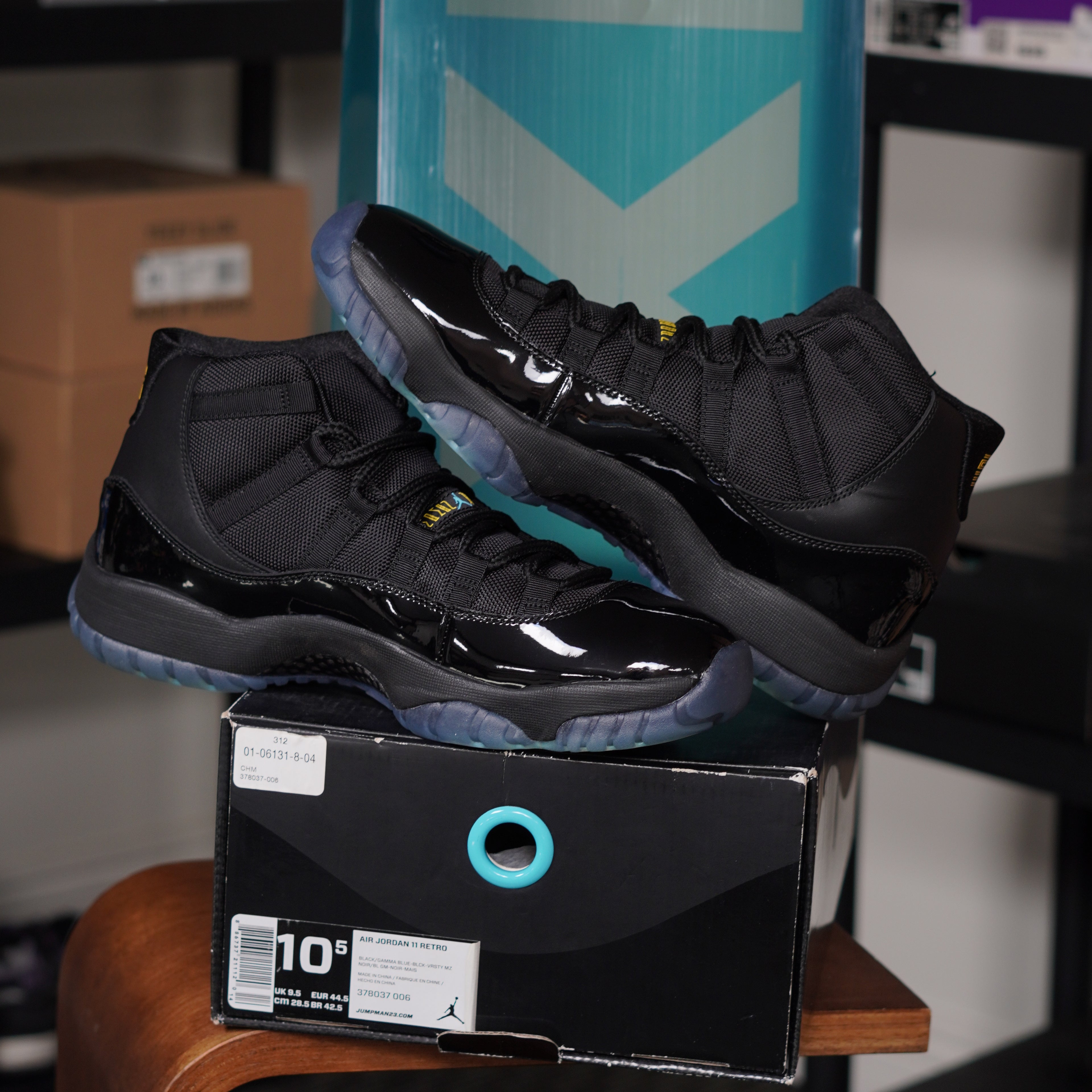 Jordan 11 Retro Gamma Blue (2013)