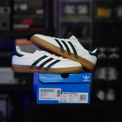 adidas Gazelle White Collegiate Green