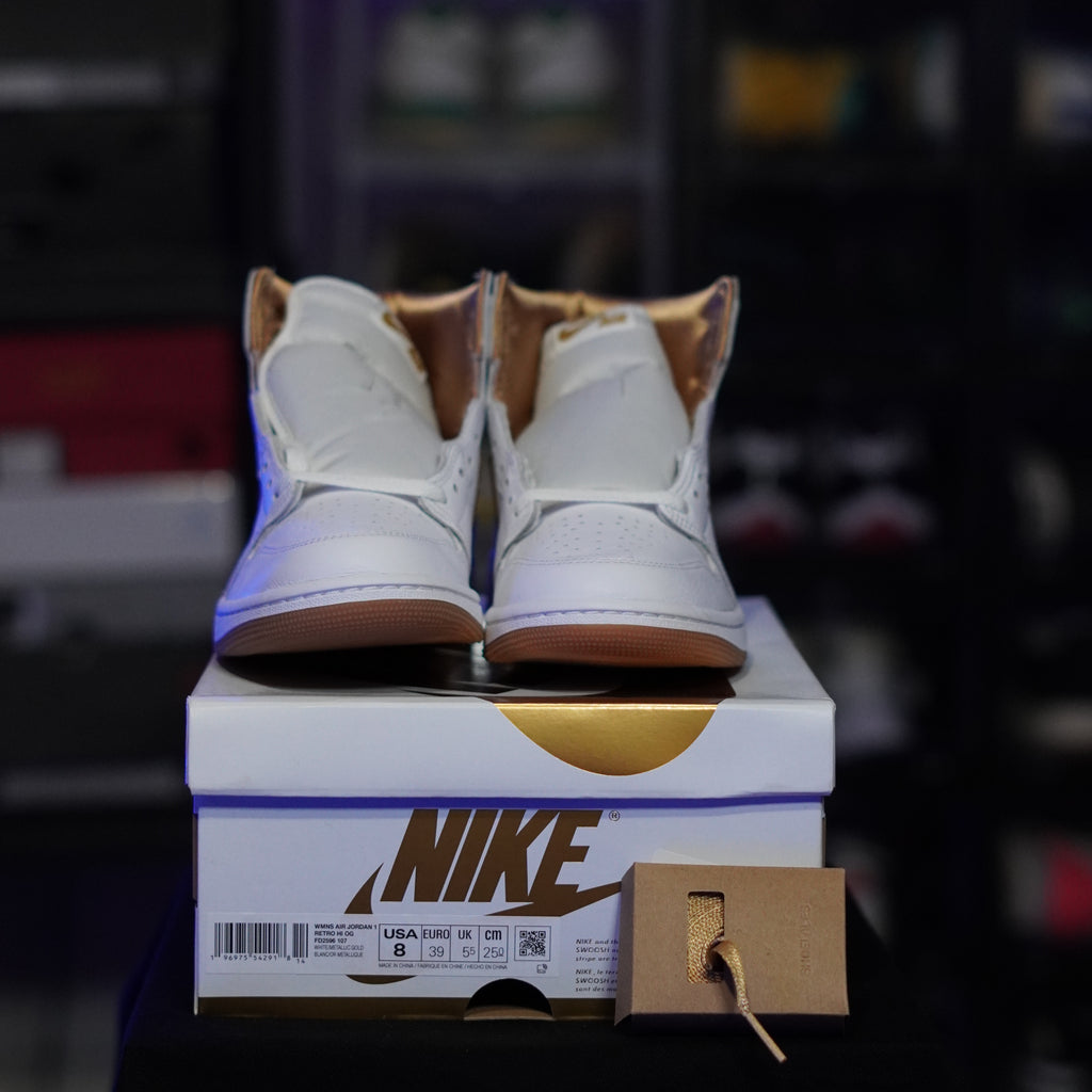 Jordan 1 Retro High OG Metallic Gold (Women's)