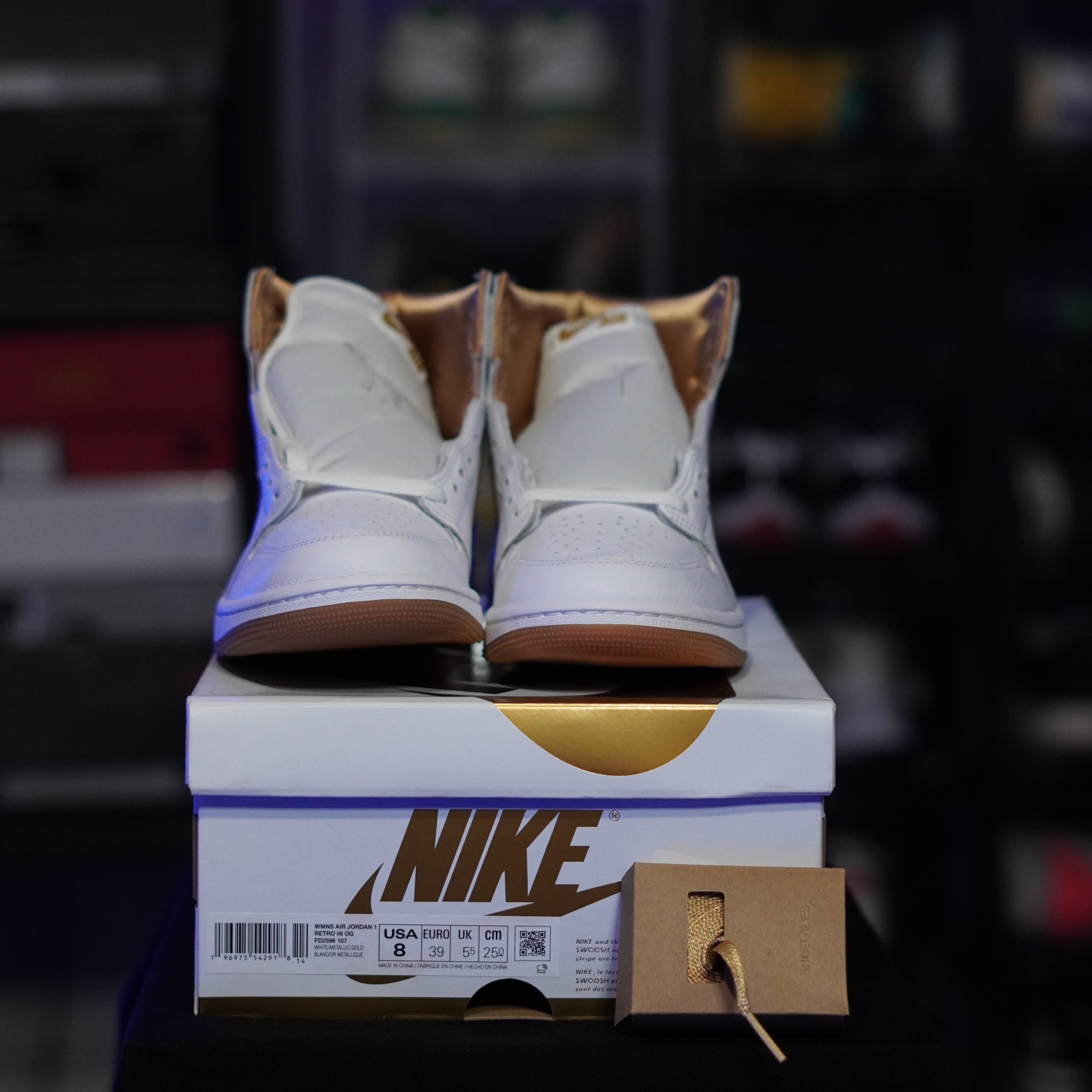 Jordan 1 Retro High OG Metallic Gold (Women's)