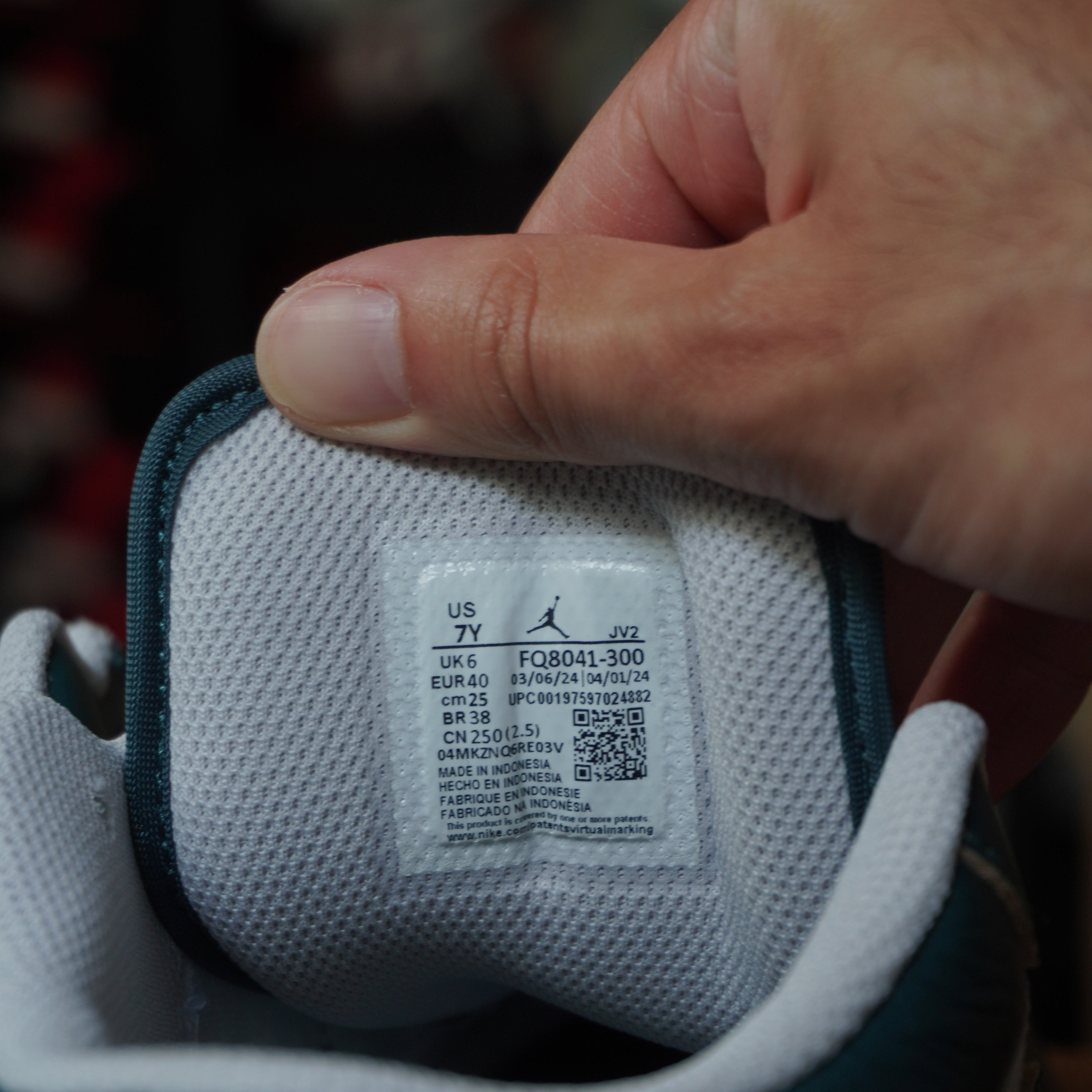 Jordan 1 Low SE Oxidized Green (GS)