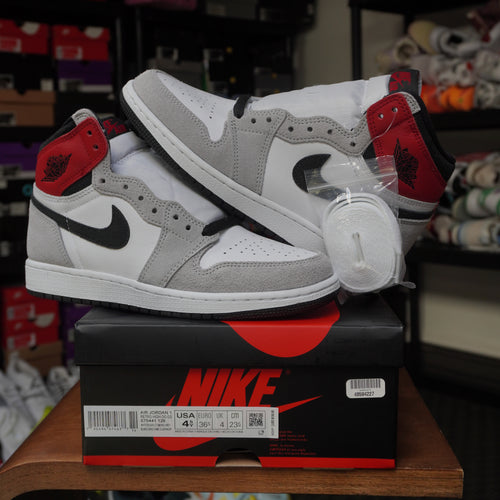 Air Jordan 1 Retro High Light Smoke Grey GS