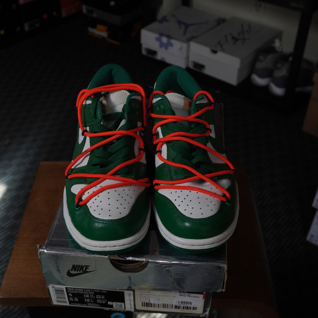 Nike Dunk Low Off-White Pine Green