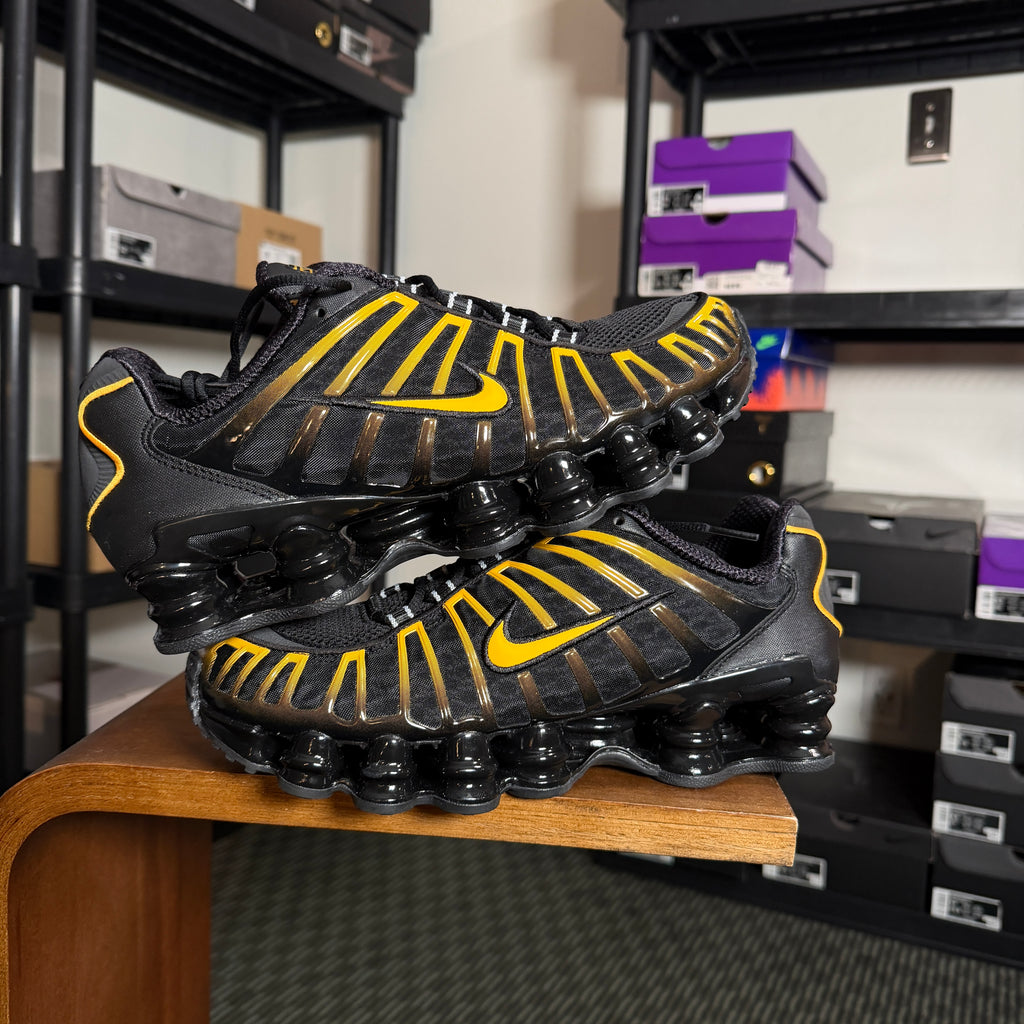 Nike Shox TL Black University Gold