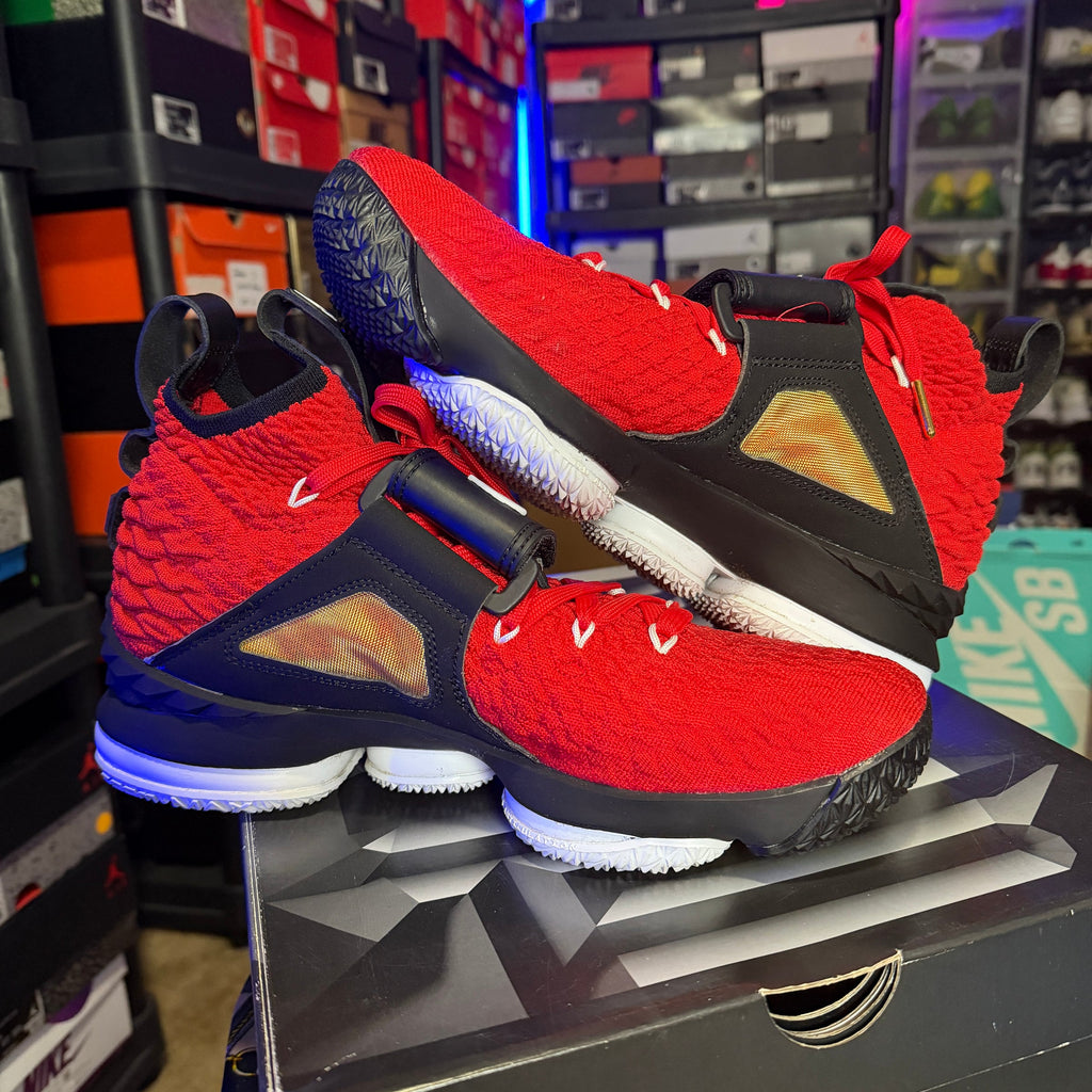 Nike LeBron 15 Red Diamond Turf