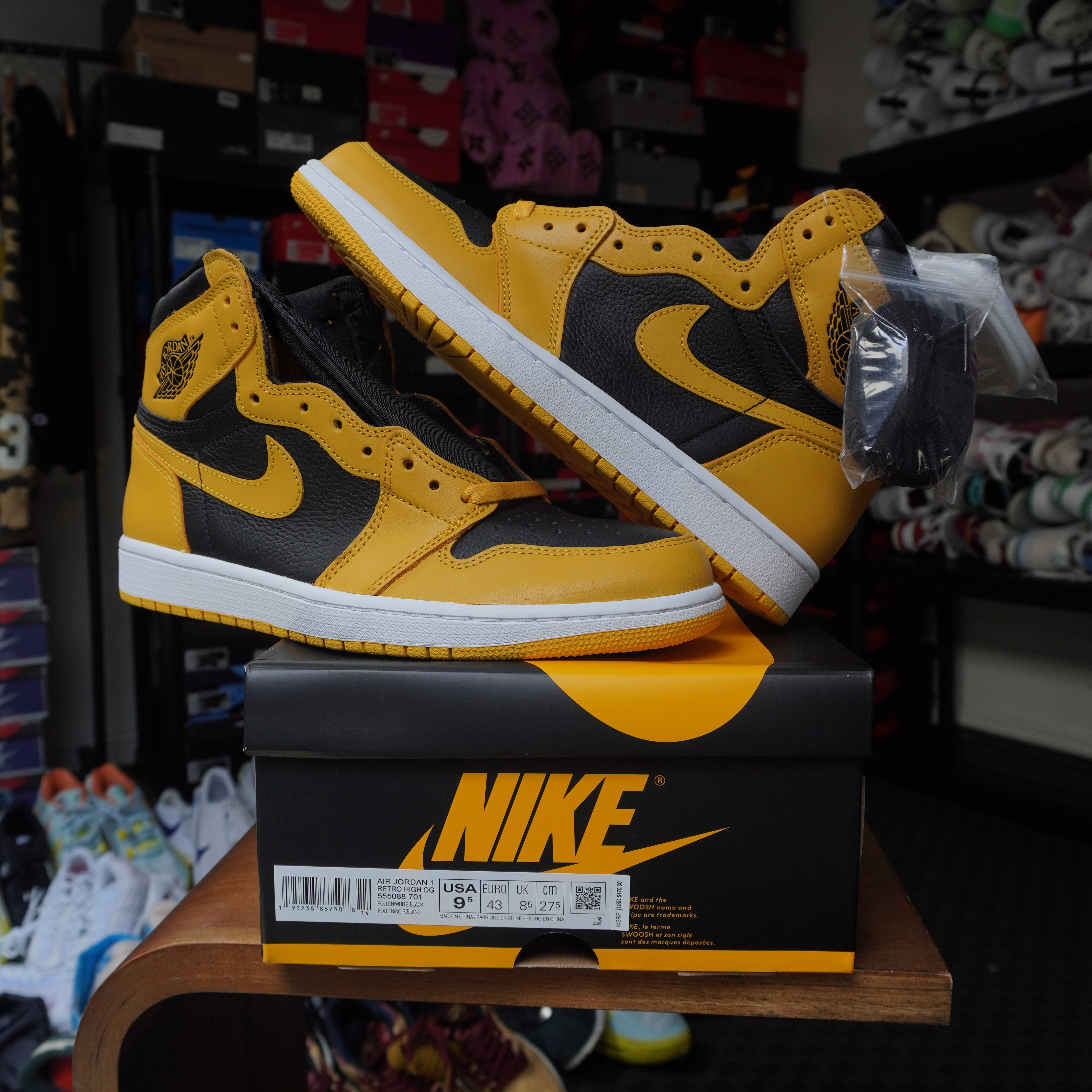 Jordan 1 Retro High Pollen