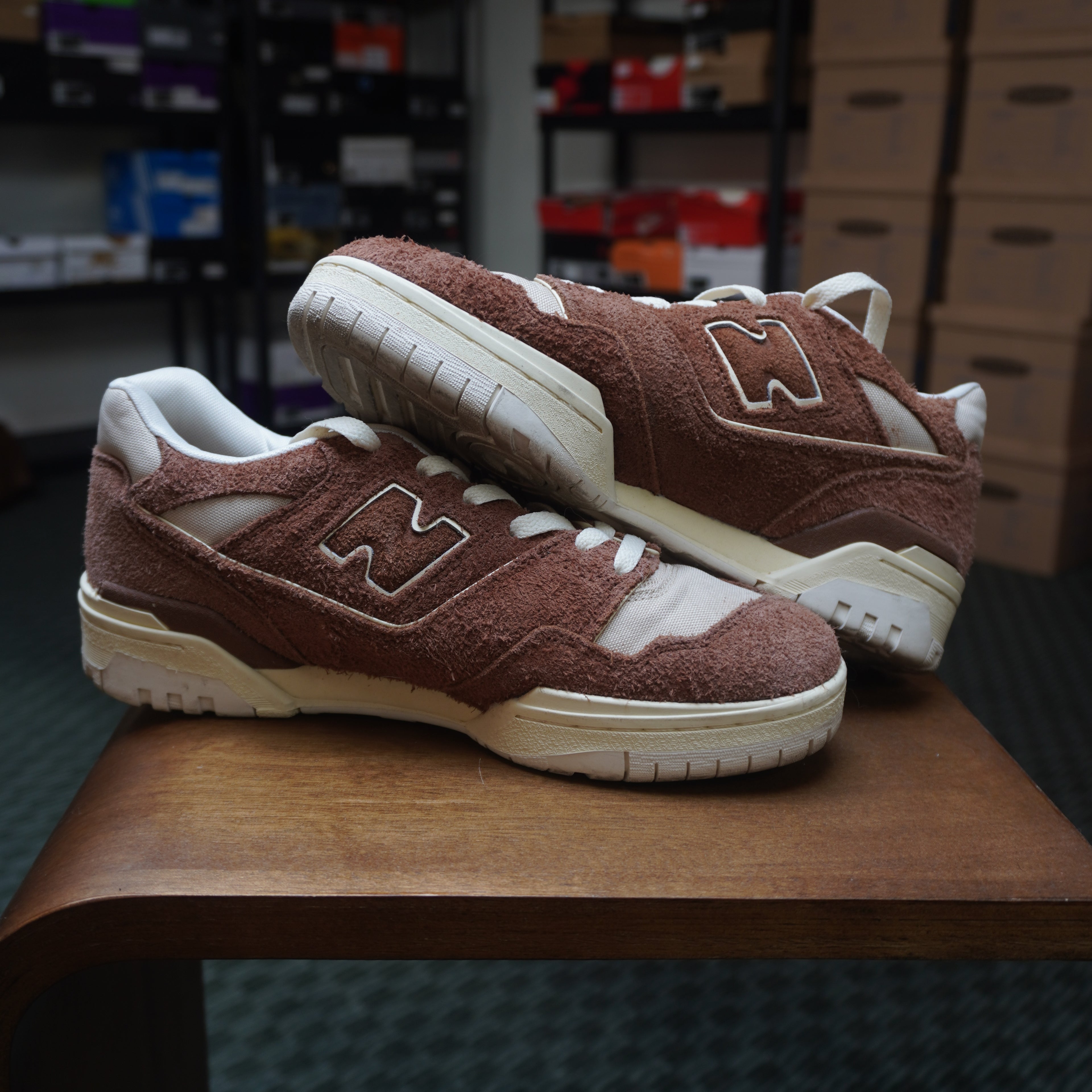 New Balance 550 Aime Leon Dore Brown Suede