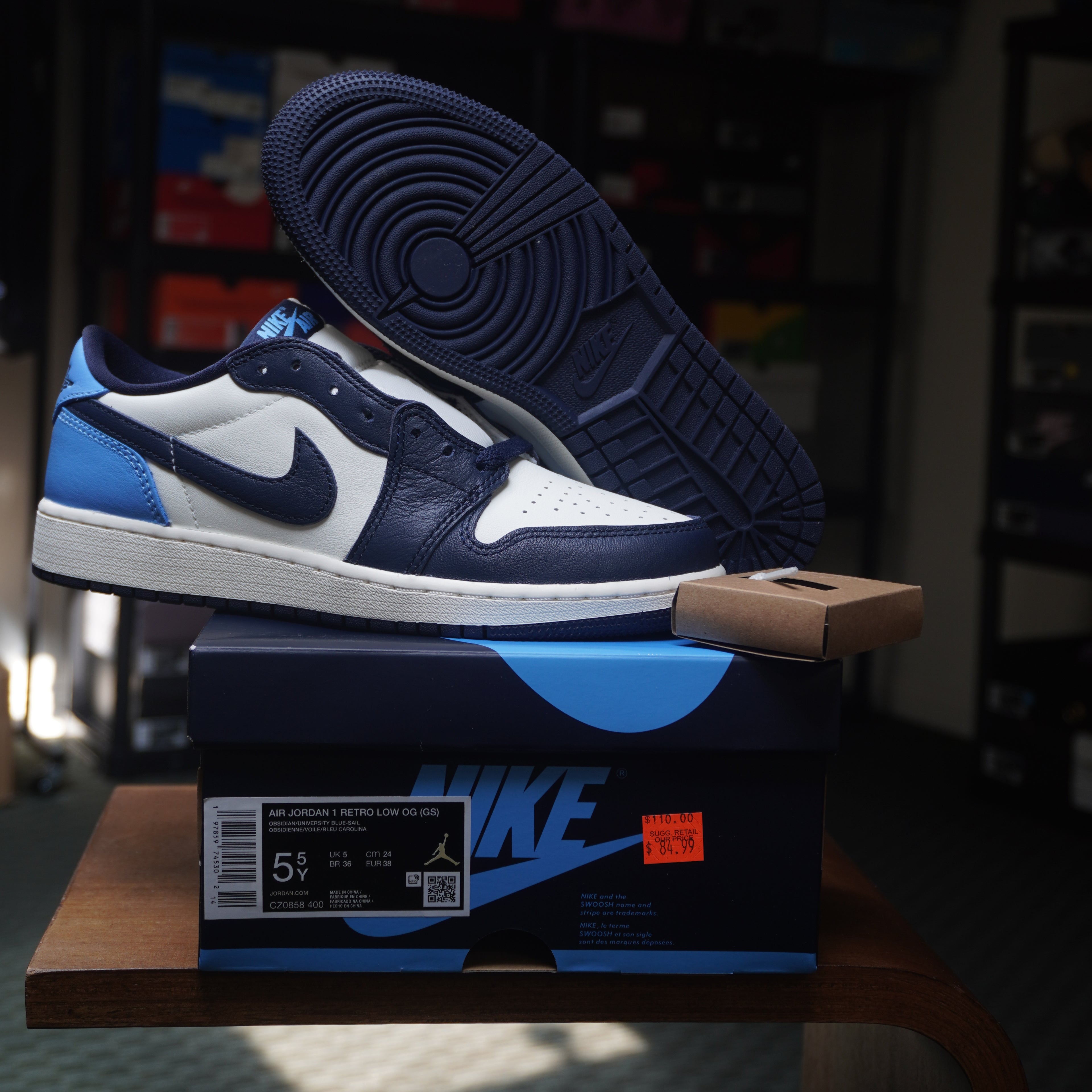 Jordan 1 Low OG Obsidian UNC (GS)
