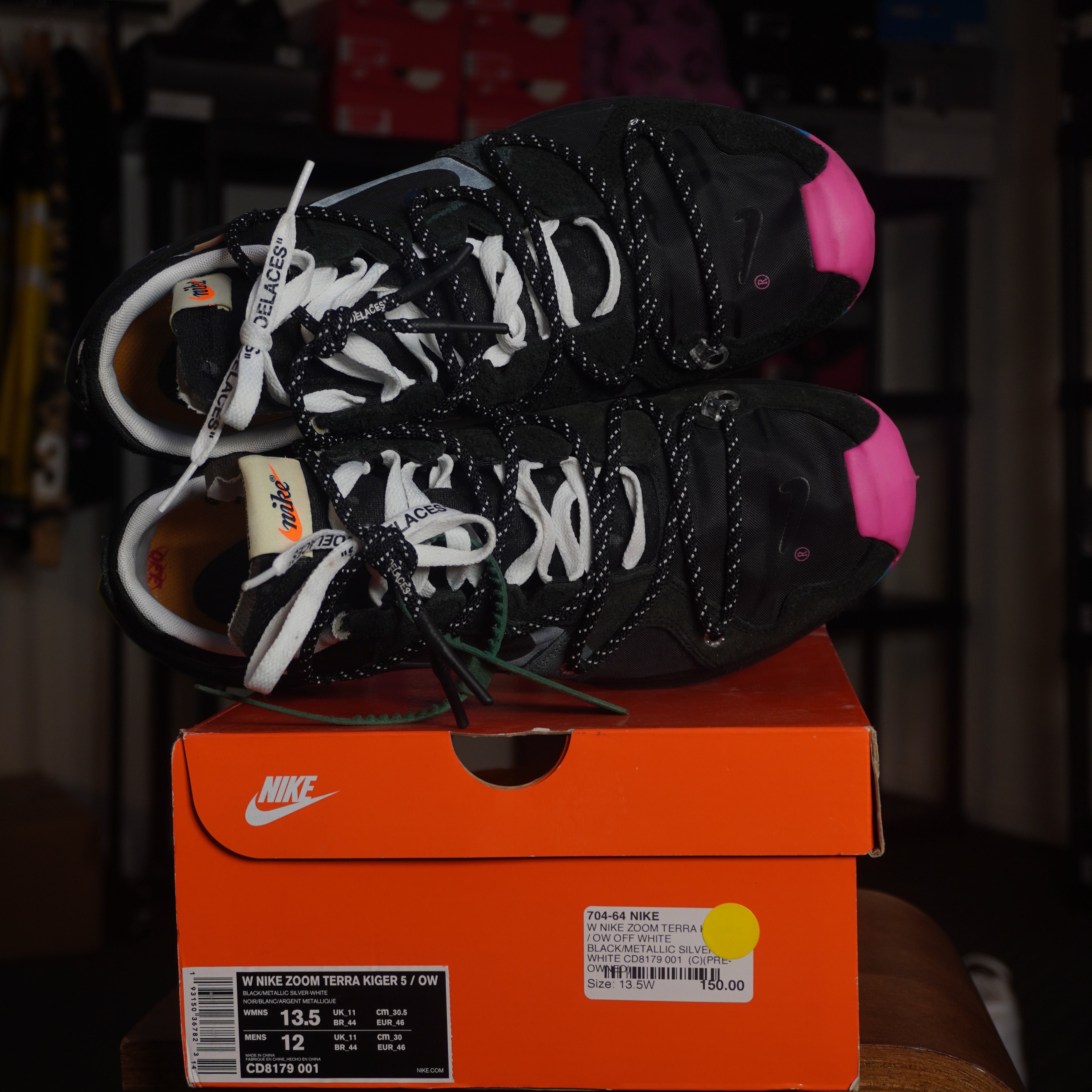 Nike Zoom Terra Kiger 5 Off-White Black (Women's)