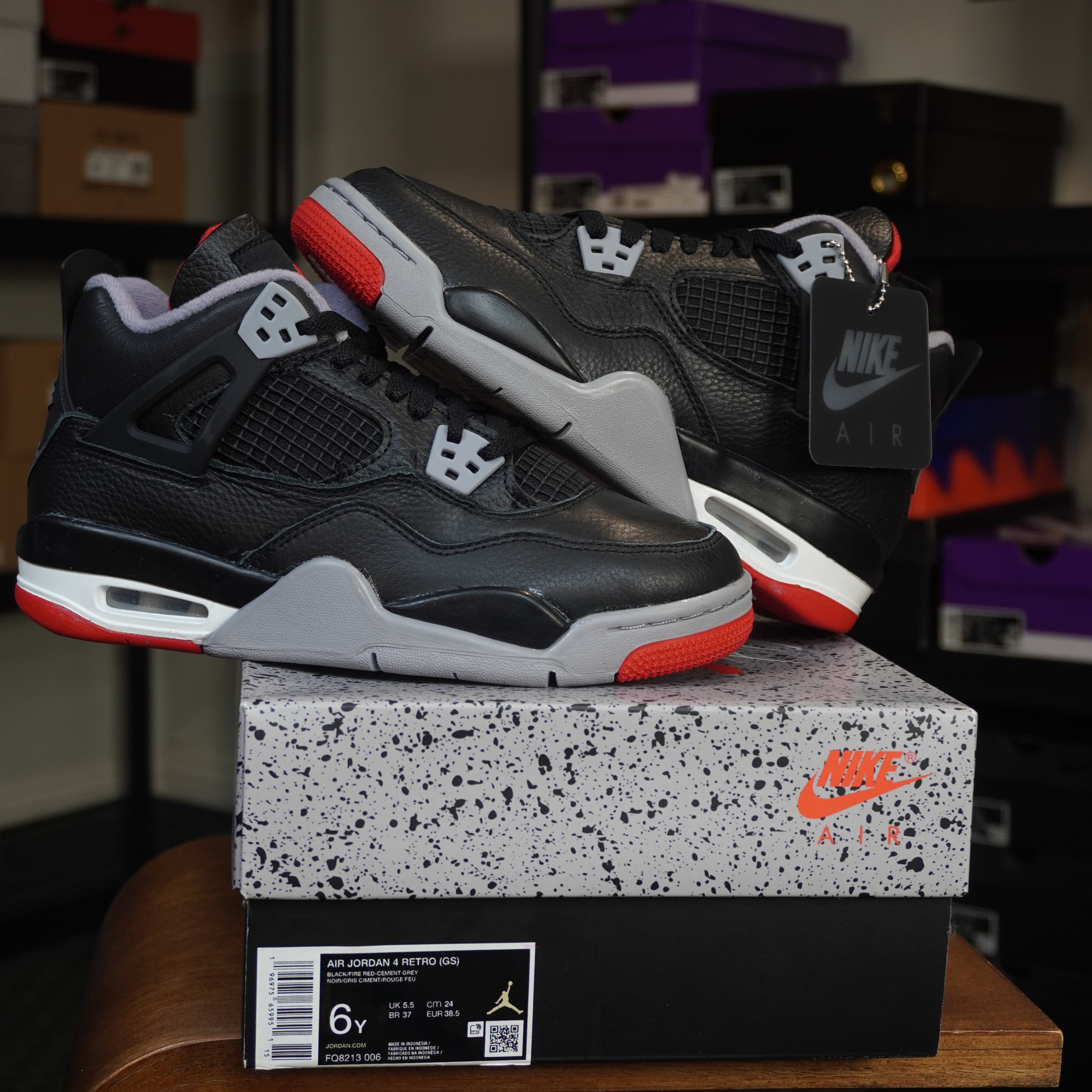 Jordan 4 Retro Bred Reimagined (GS)