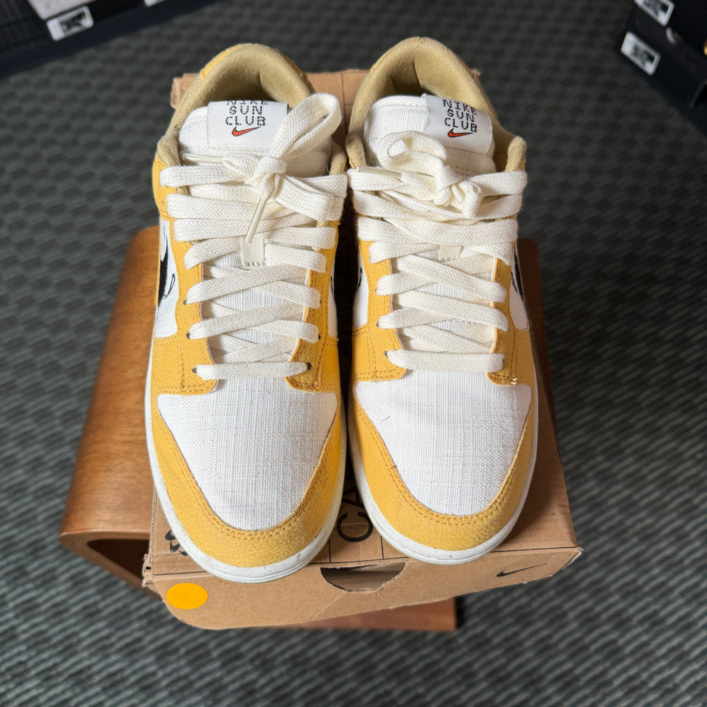 Nike Dunk Low Retro Sun Club Wheat Grass Orange