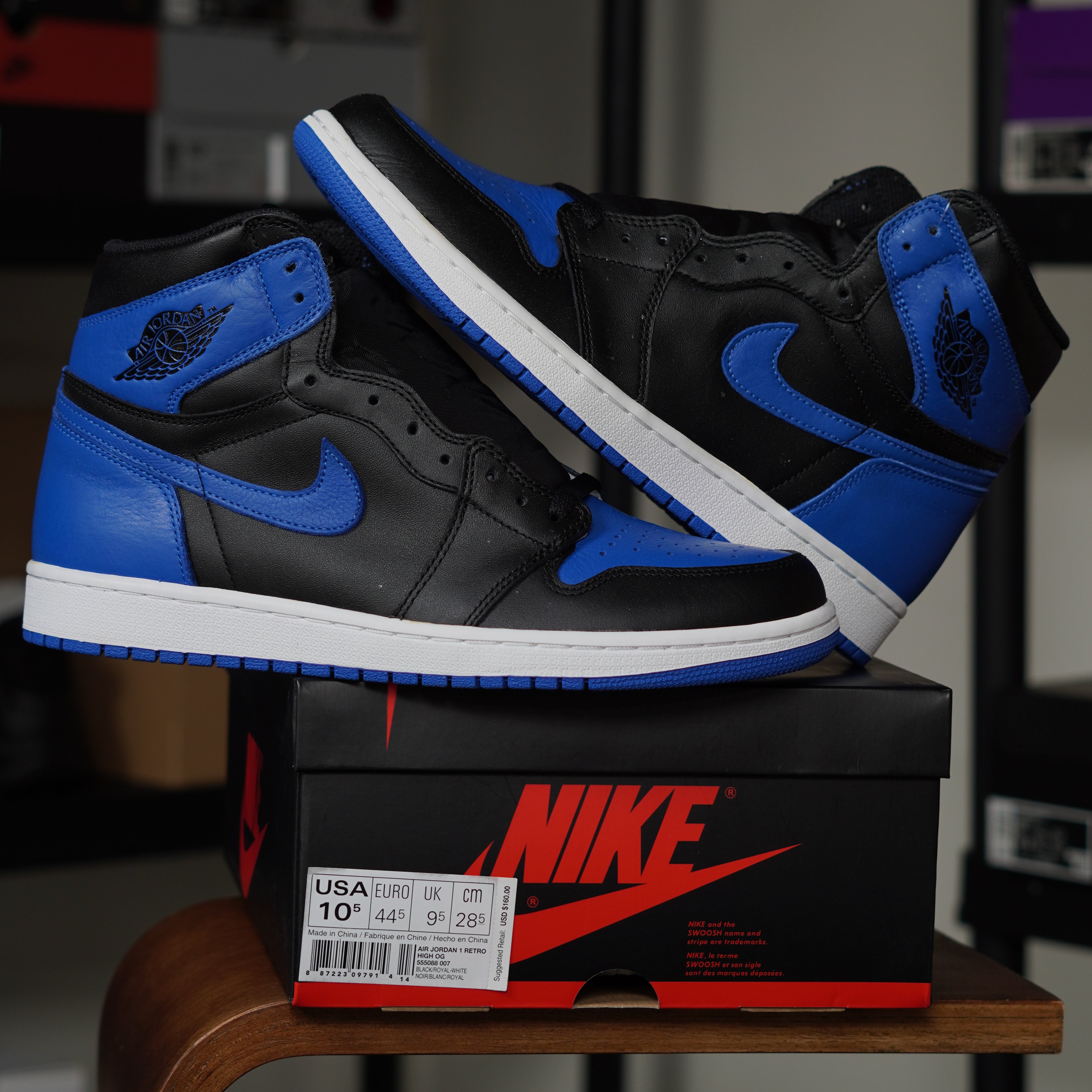 Jordan 1 Retro Royal (2017)