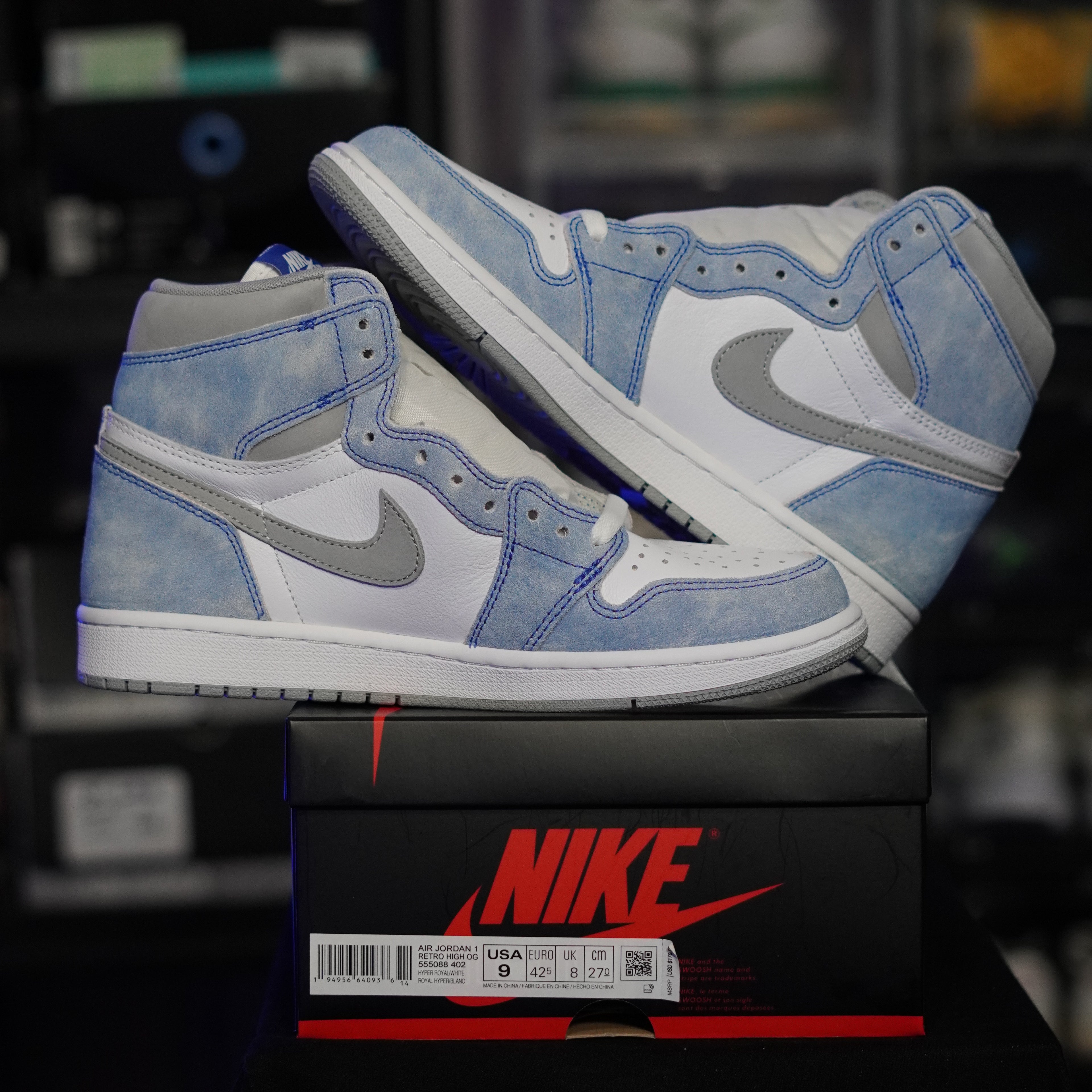 Jordan 1 Retro High OG Hyper Royal