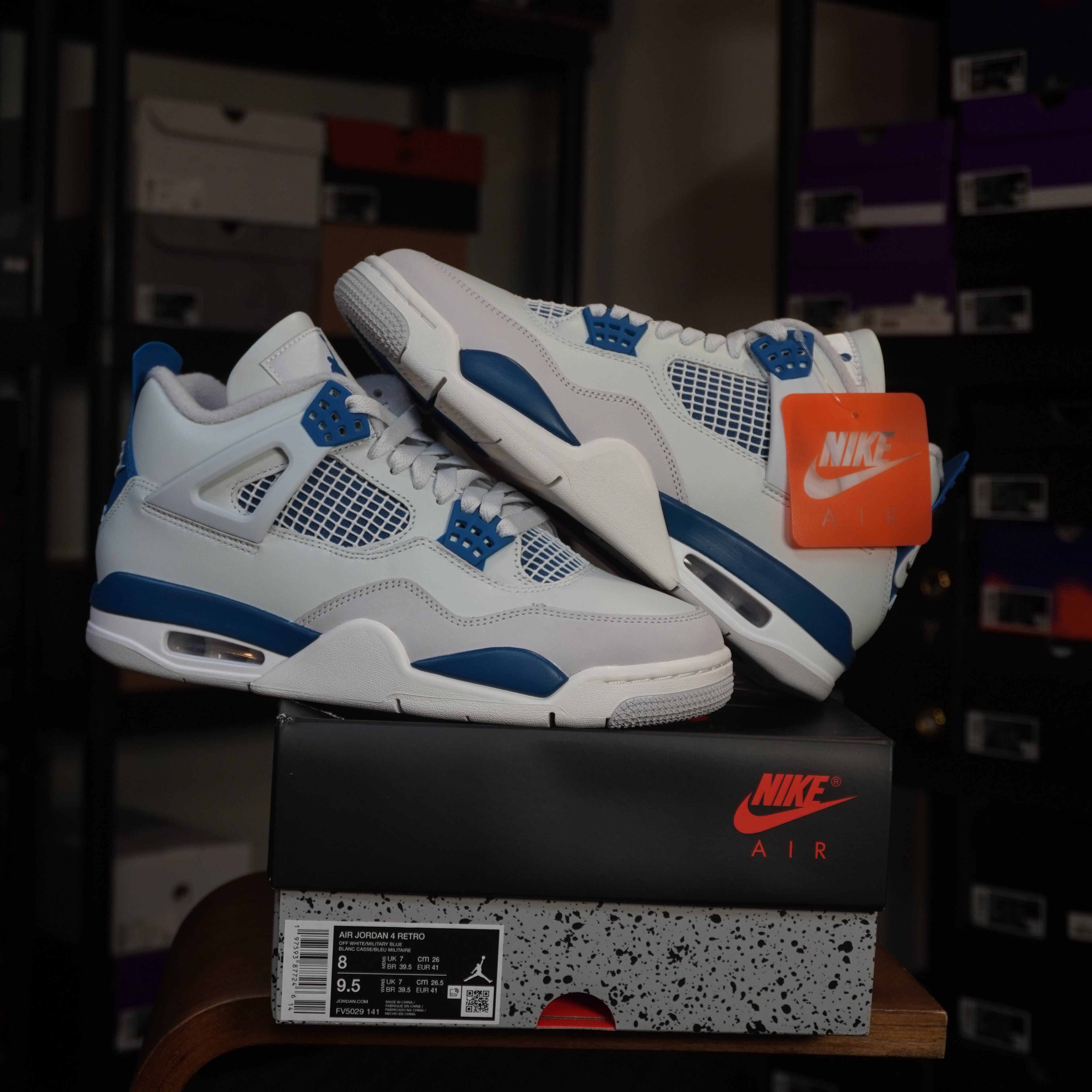 Jordan 4 Retro Military Blue (2024)