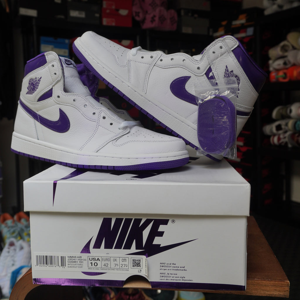 Air Jordan 1 Retro High Court Purple (Women's)