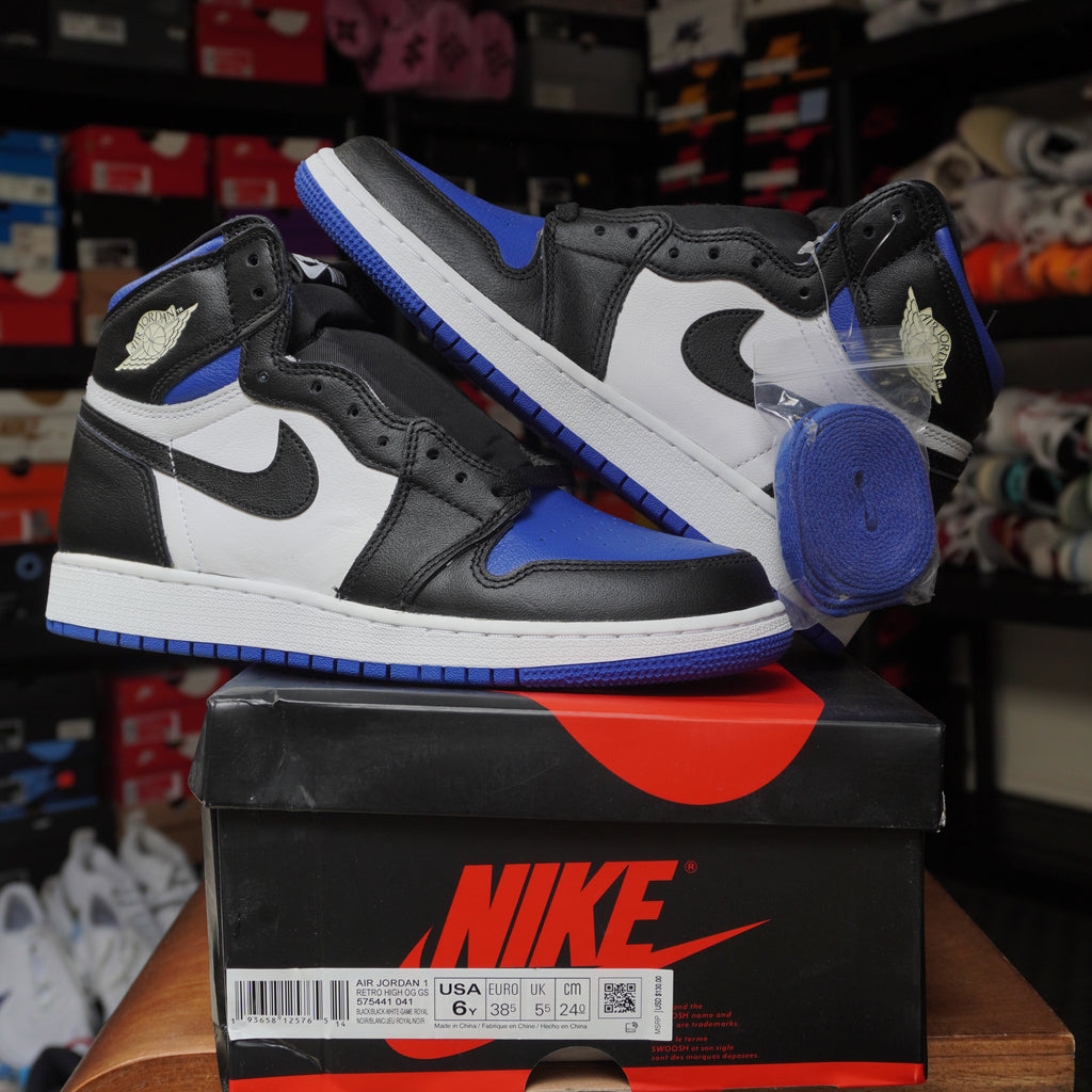 Jordan 1 Retro High Royal Toe (GS)